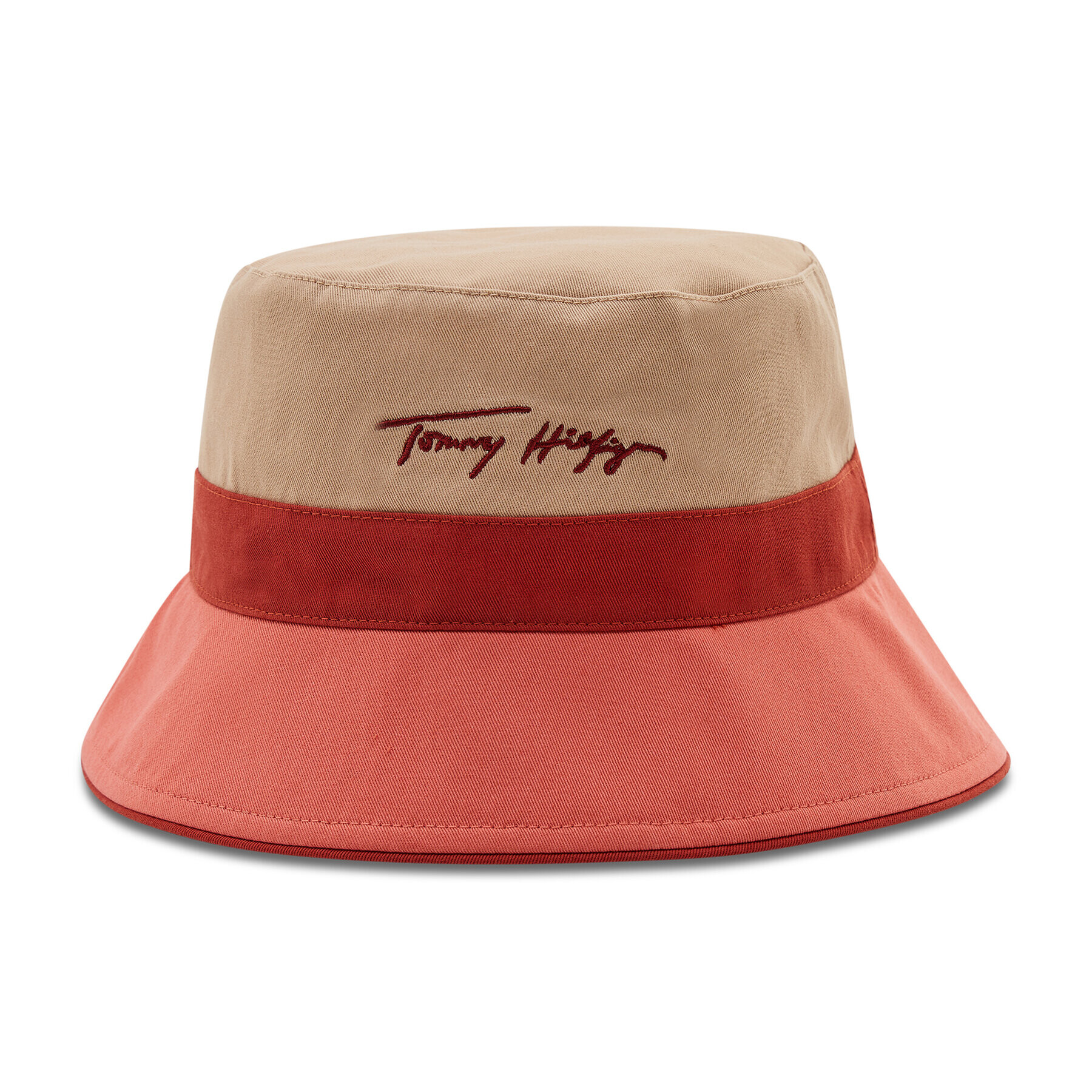 Tommy Hilfiger Капела Bucket Iconic Singnature AW0AW11766 Цветен - Pepit.bg