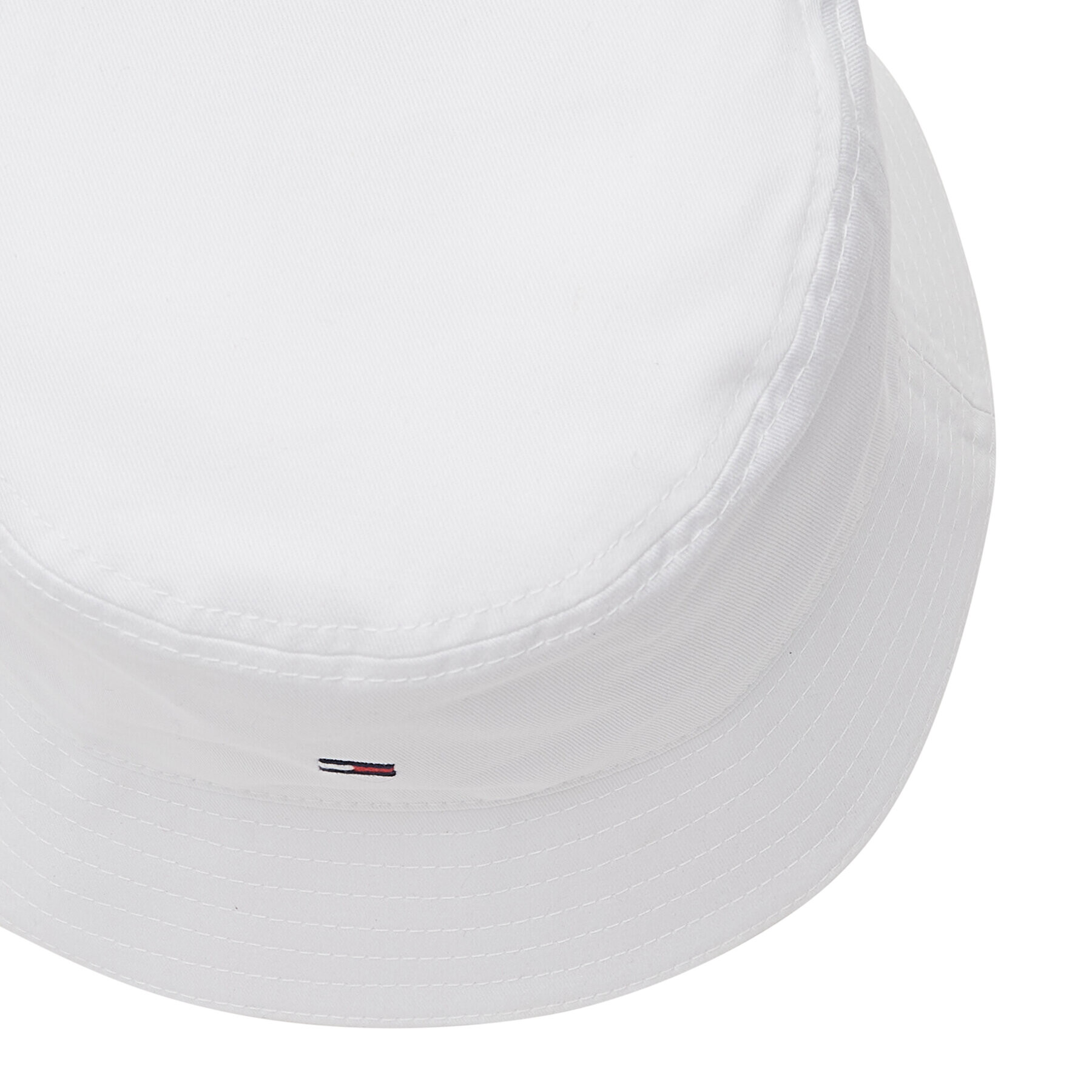 Tommy Hilfiger Капела Essential Flag Bucket AM0AM09481 Бял - Pepit.bg