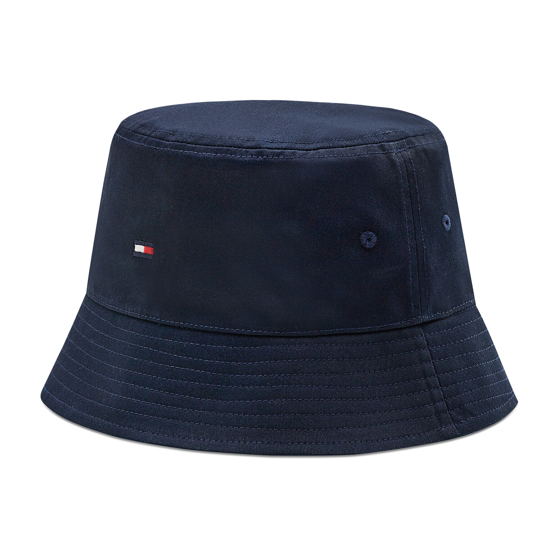 Tommy Hilfiger Капела Essential Flag Bucket AW0AW11673 Тъмносин - Pepit.bg