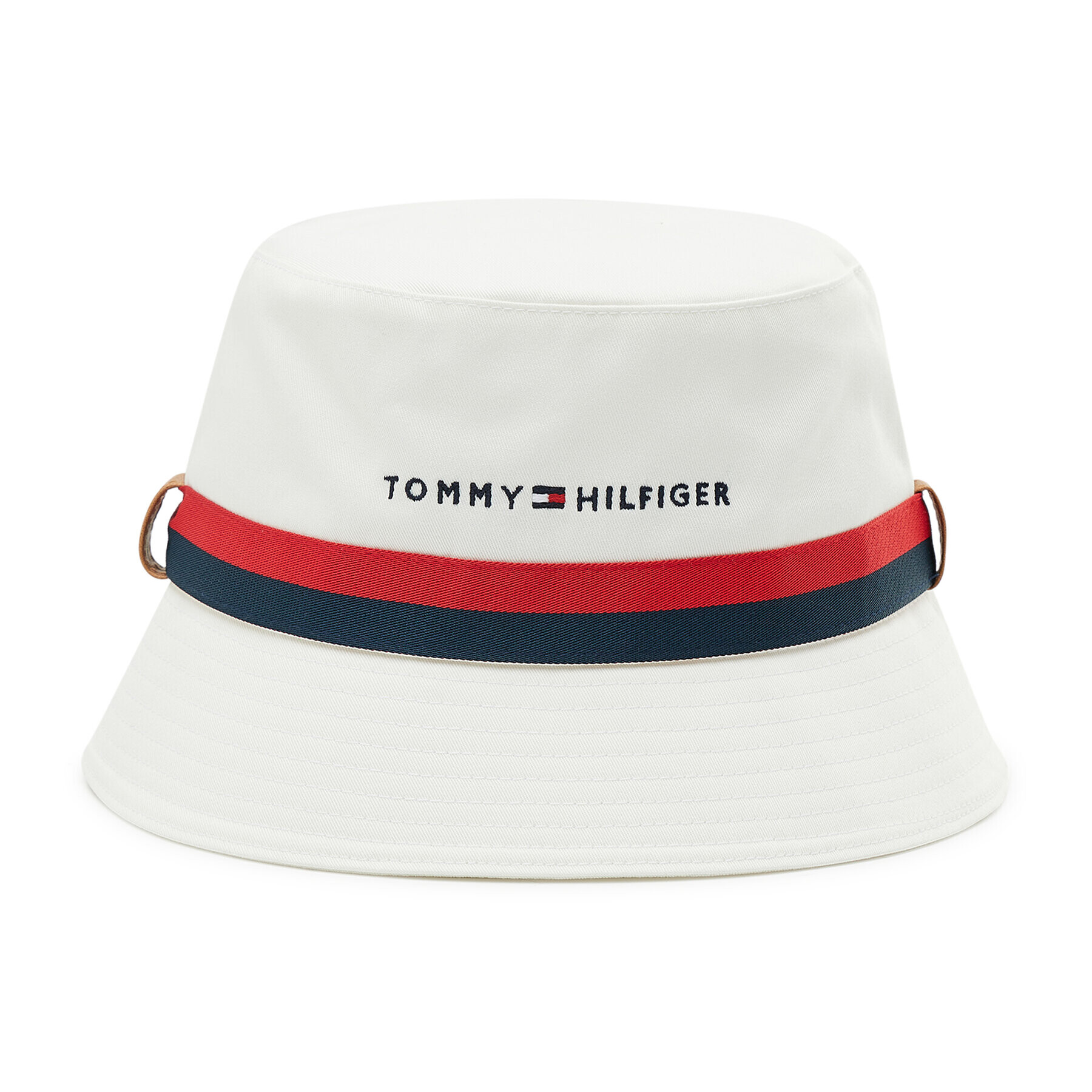 Tommy Hilfiger Капела Established Bucket AM0AM08271 Бял - Pepit.bg