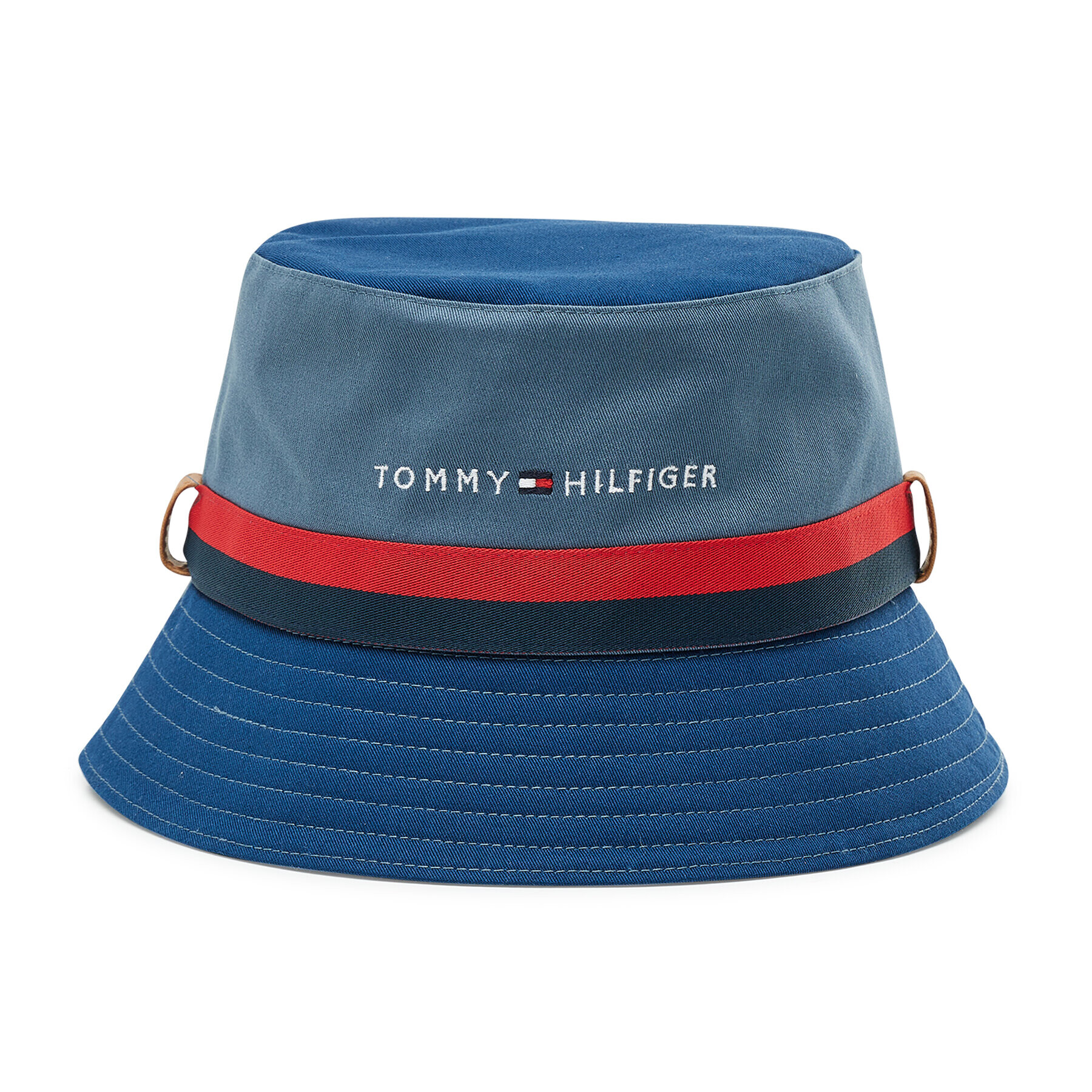 Tommy Hilfiger Капела Established Bucket AM0AM08271 Син - Pepit.bg