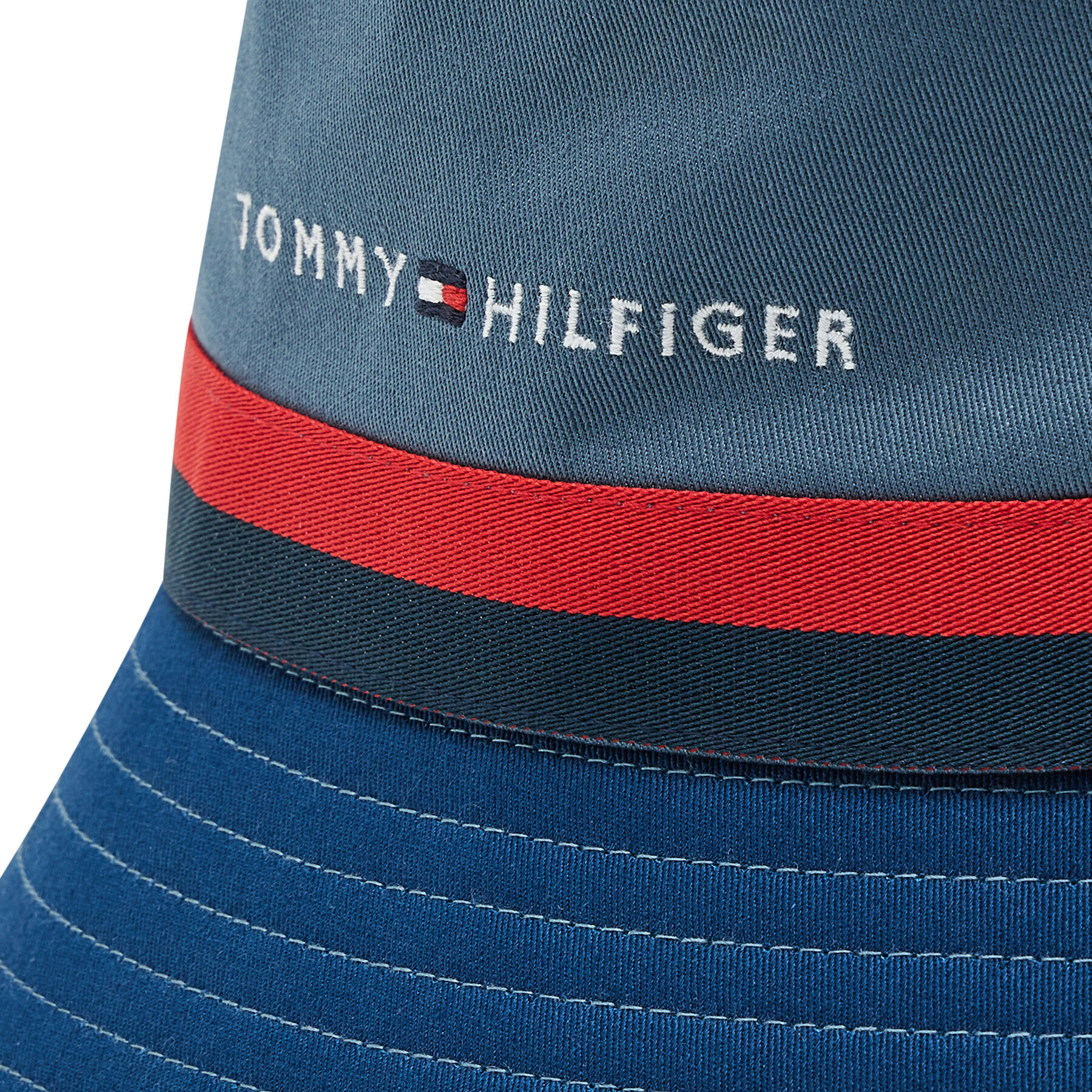 Tommy Hilfiger Капела Established Bucket AM0AM08271 Син - Pepit.bg