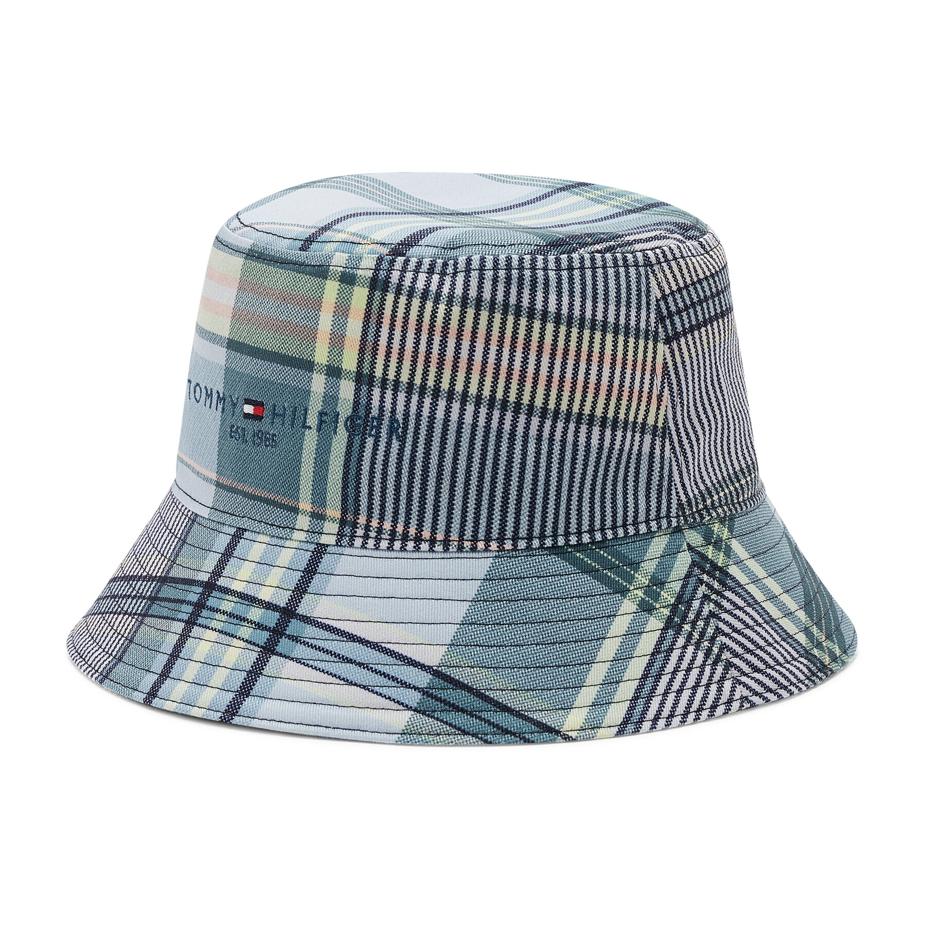 Tommy Hilfiger Капела Established Bucket AM0AM09432 Син - Pepit.bg