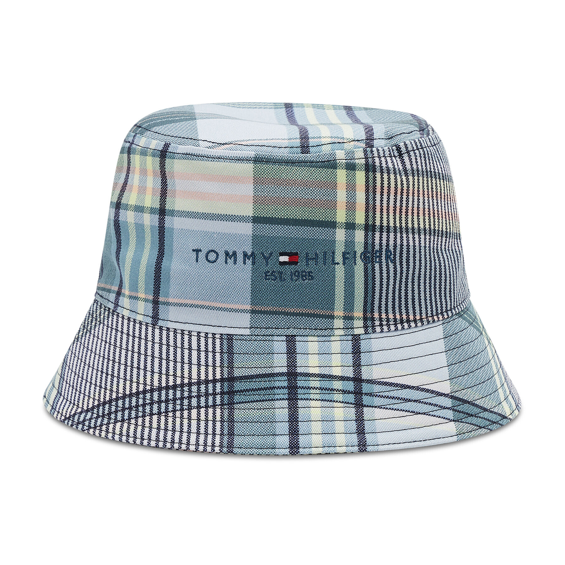 Tommy Hilfiger Капела Established Bucket AM0AM09432 Син - Pepit.bg
