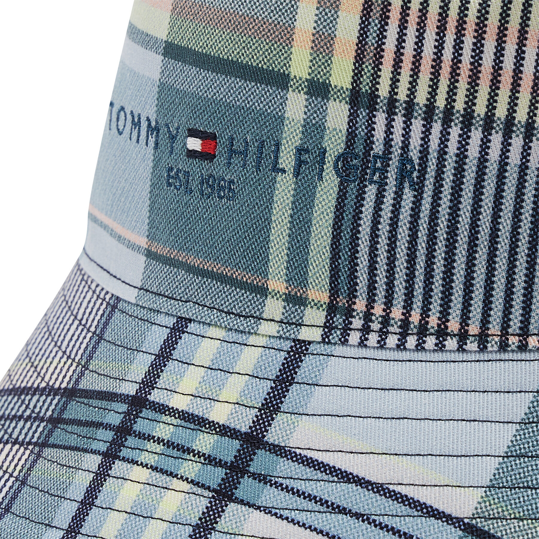 Tommy Hilfiger Капела Established Bucket AM0AM09432 Син - Pepit.bg