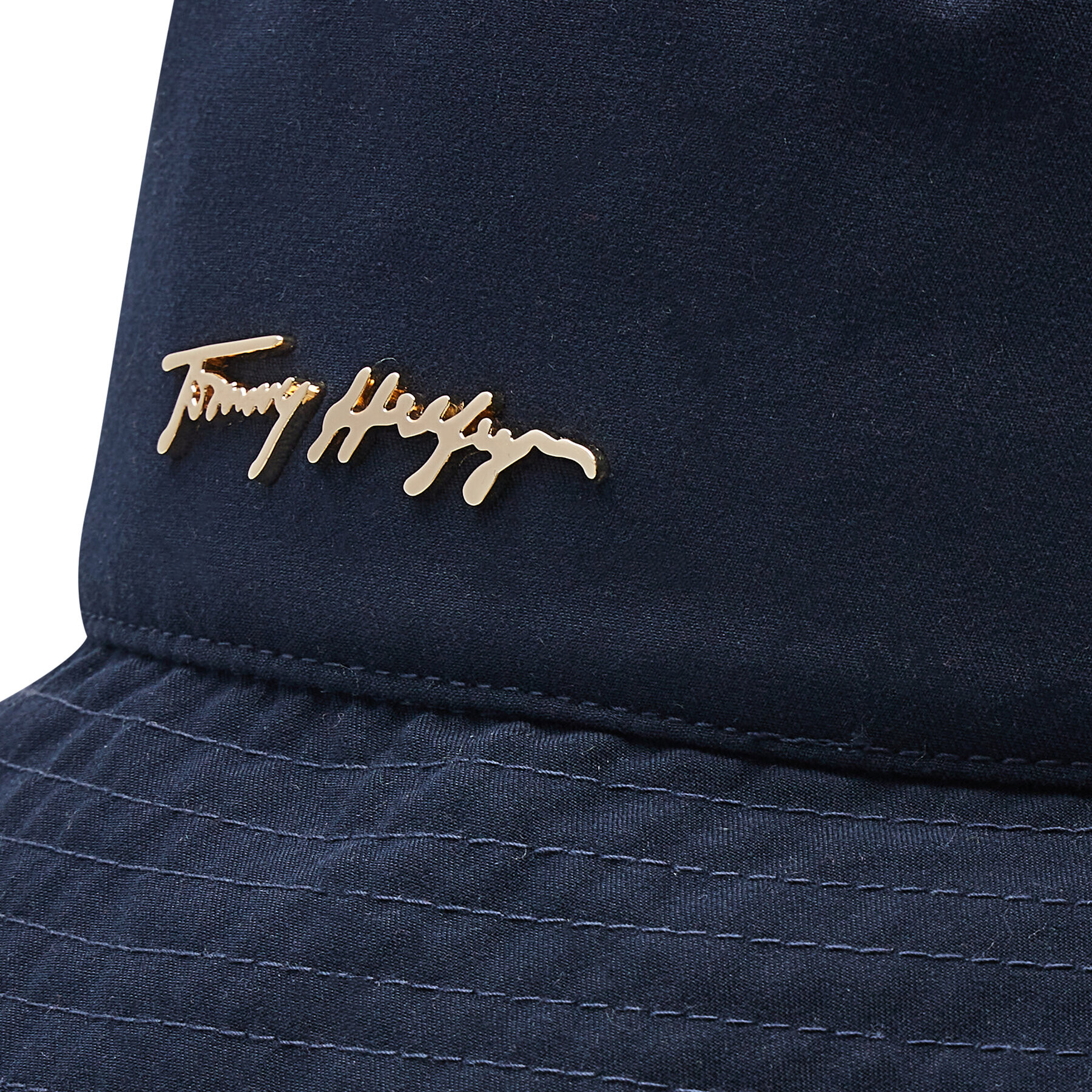 Tommy Hilfiger Капела Iconic Pop Bucket Hat AW0AW12171 Тъмносин - Pepit.bg