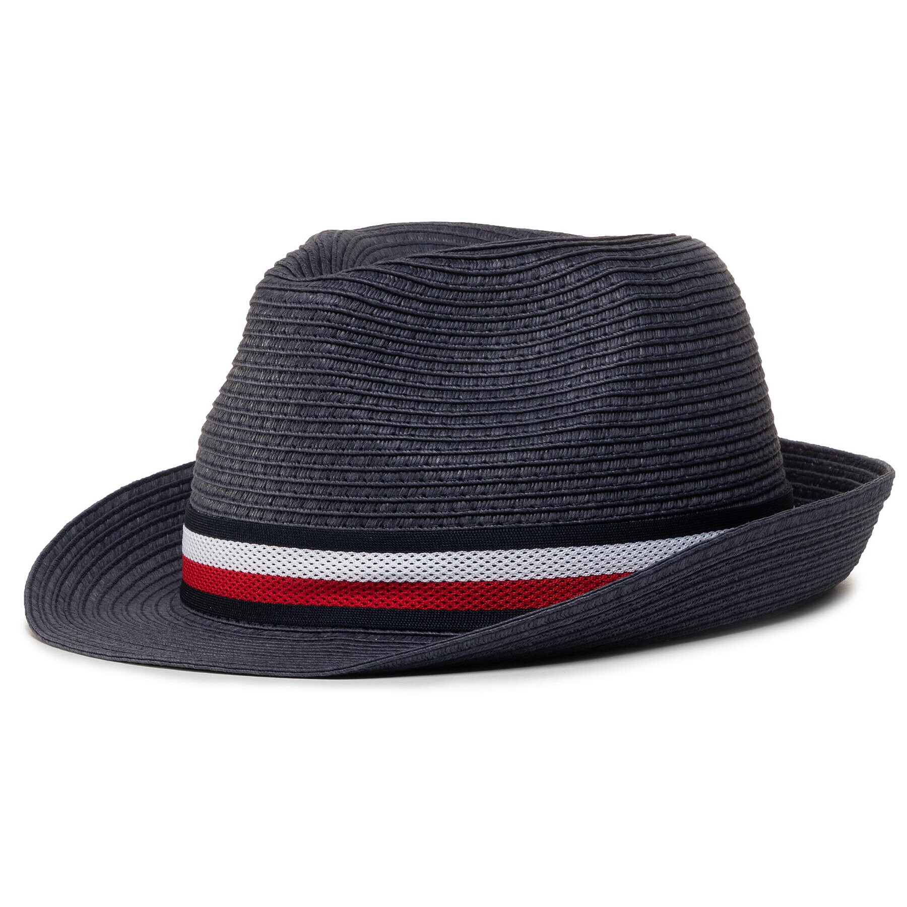 Tommy Hilfiger Капела Straw Hat AM0AM057600 Тъмносин - Pepit.bg
