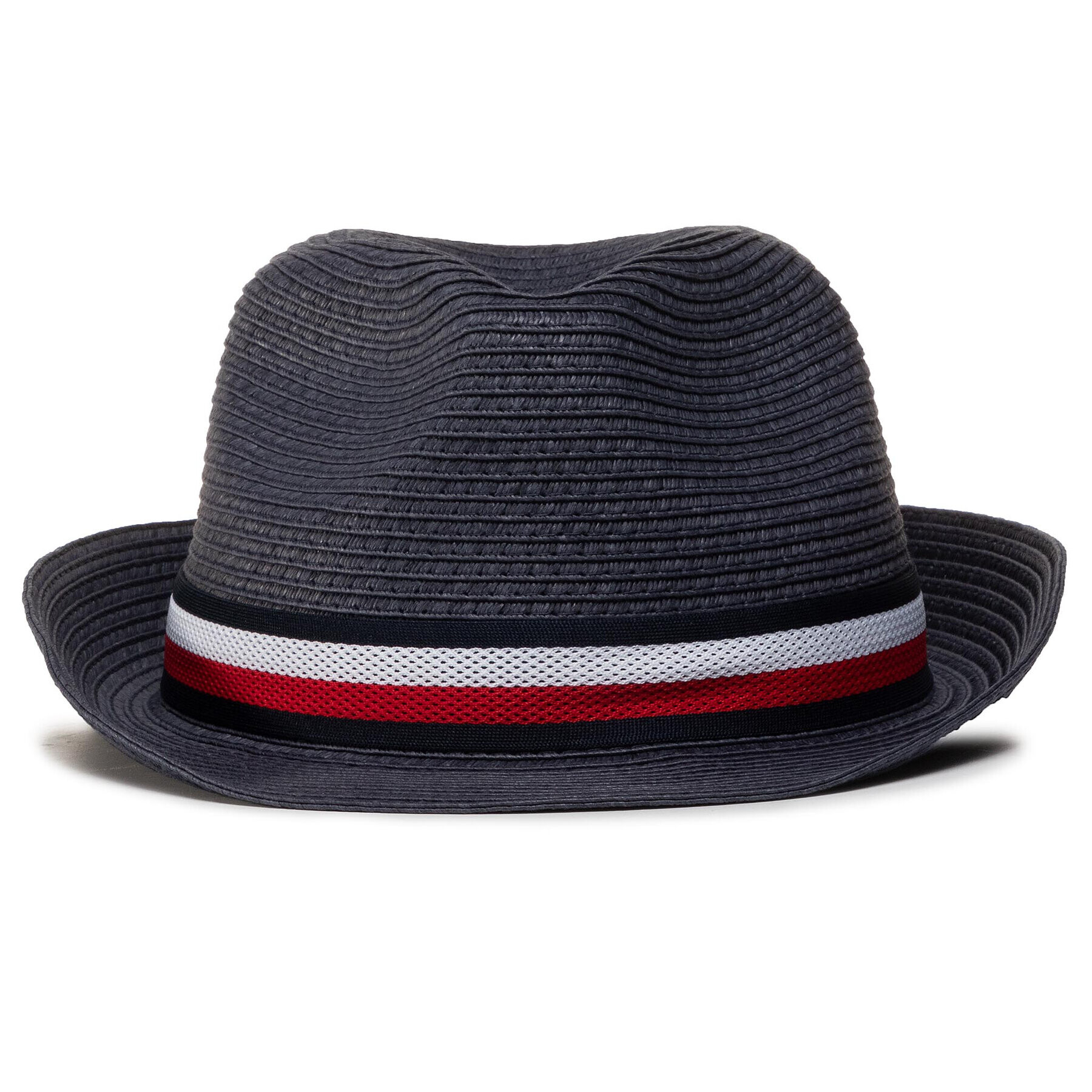 Tommy Hilfiger Капела Straw Hat AM0AM057600 Тъмносин - Pepit.bg