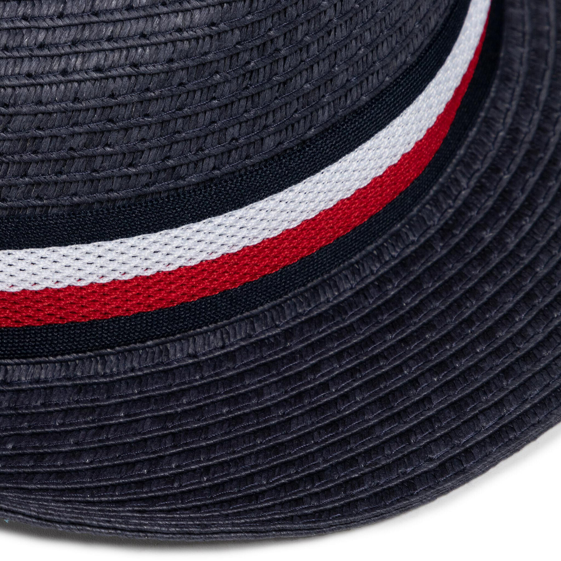 Tommy Hilfiger Капела Straw Hat AM0AM057600 Тъмносин - Pepit.bg