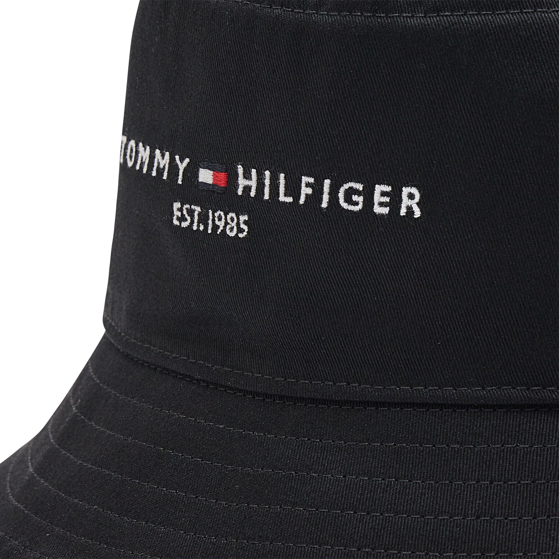 Tommy Hilfiger Капела Th Established Bucket AU0AU01516 Черен - Pepit.bg