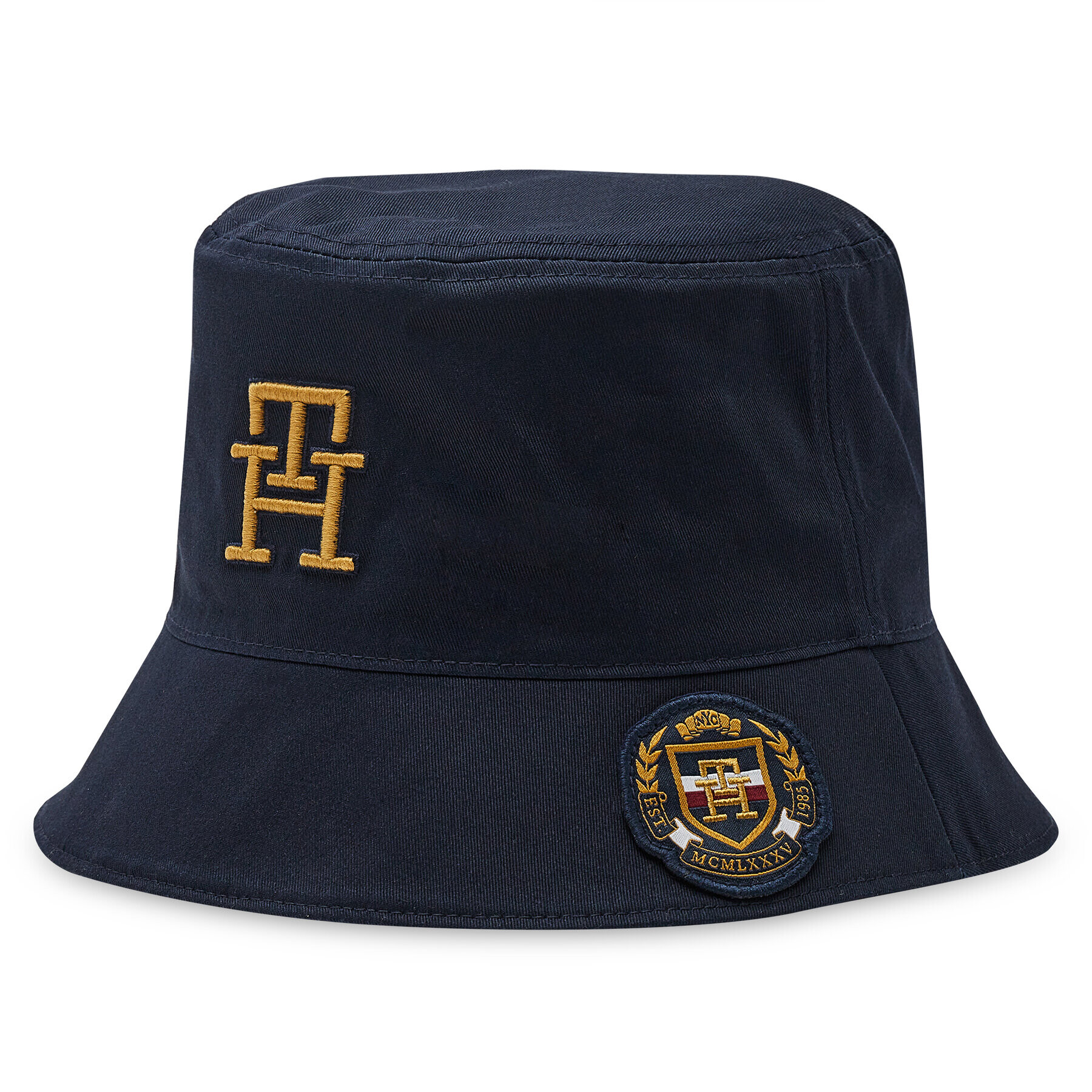 Tommy Hilfiger Капела Th New Prep Badge Bucket AM0AM10779 Тъмносин - Pepit.bg