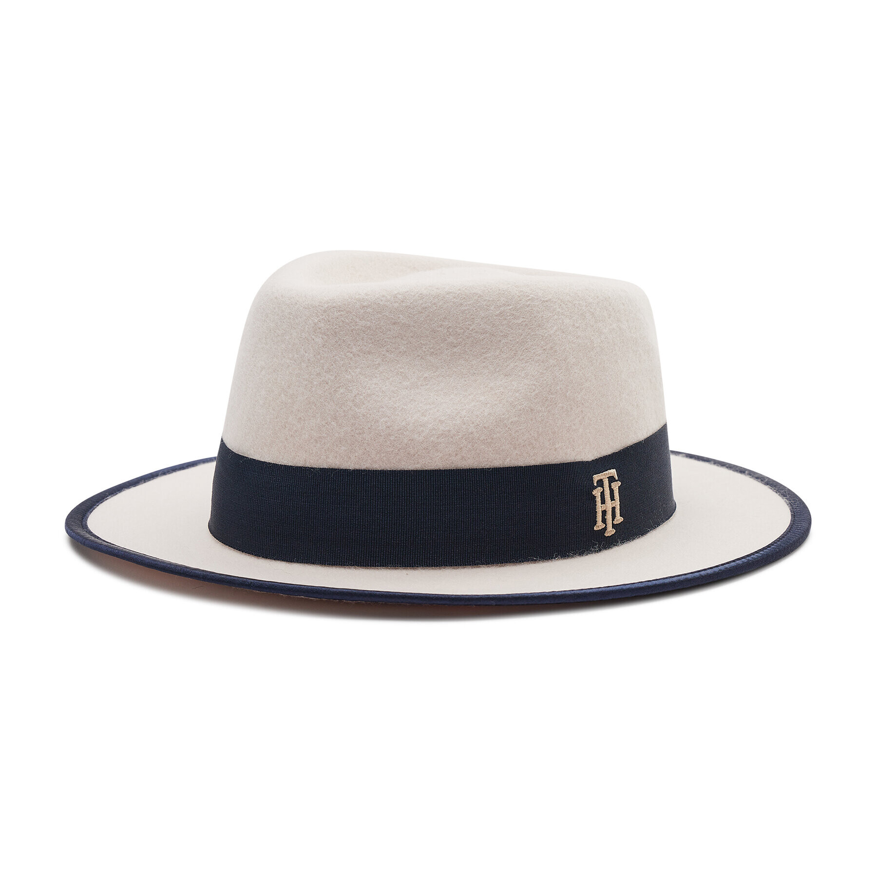 Tommy Hilfiger Капела Th Outline Fedora AW0AW12173 Бежов - Pepit.bg