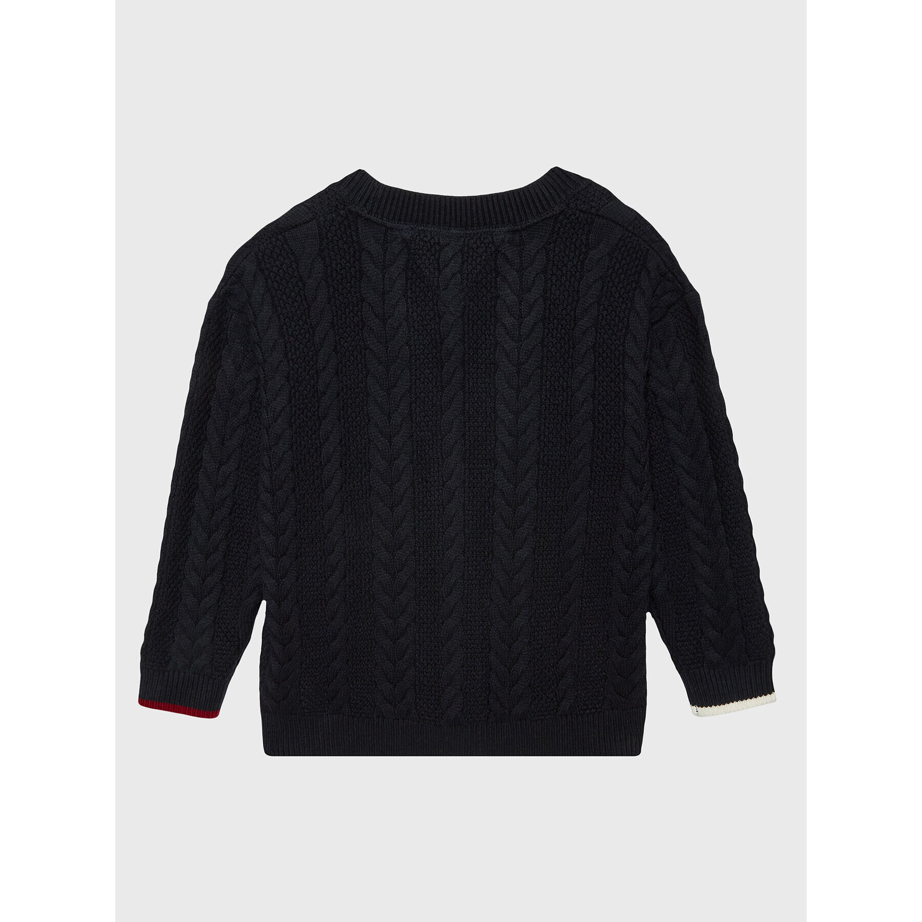 Tommy Hilfiger Кардиган KB0KB07829 D Тъмносин Regular Fit - Pepit.bg