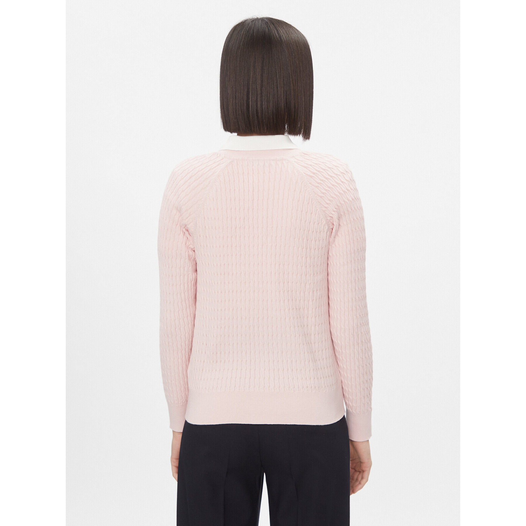 Tommy Hilfiger Кардиган WW0WW40673 Розов Regular Fit - Pepit.bg
