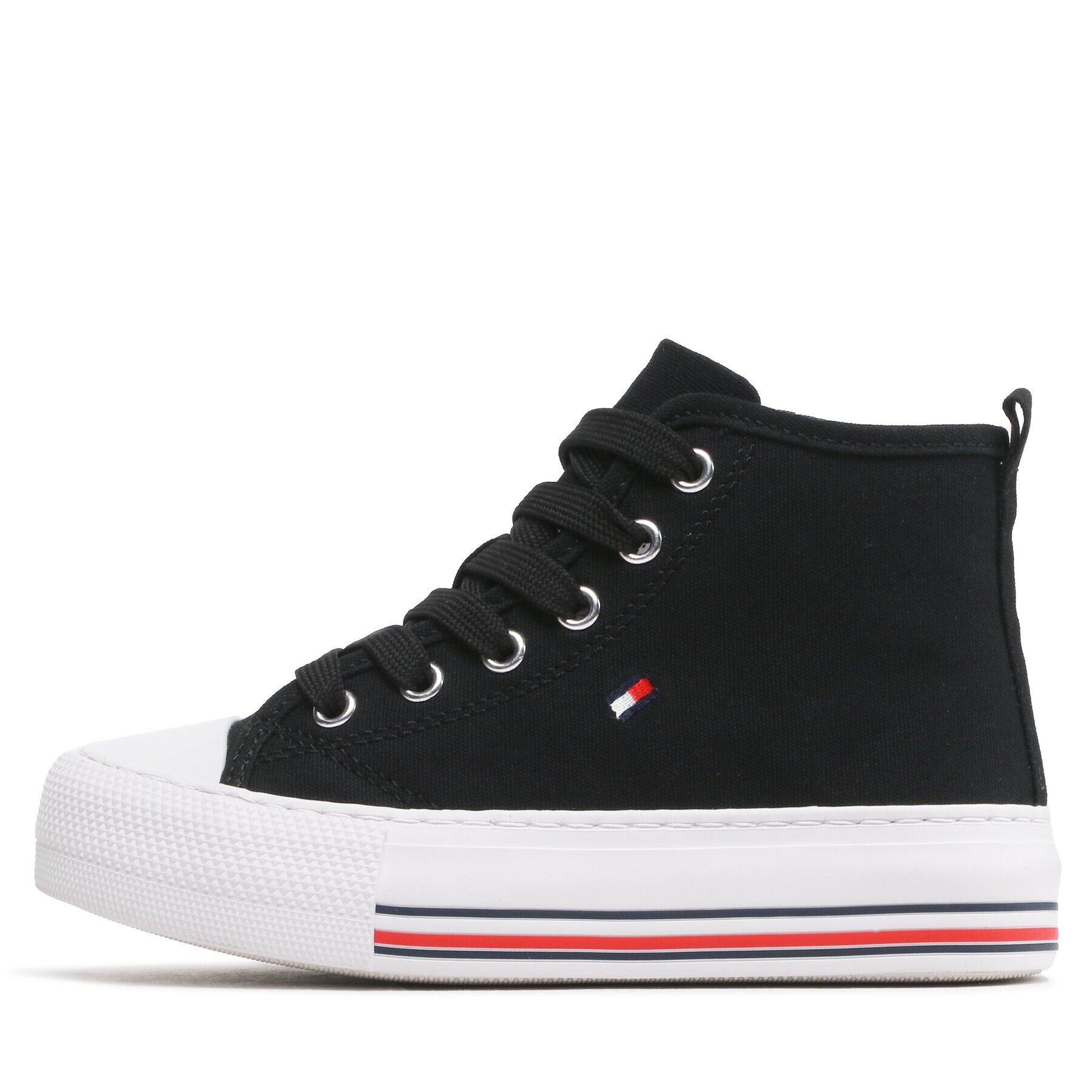 Tommy Hilfiger Кецове High Top Lace-Up Sneaker T3A9-32679-0890 M Черен - Pepit.bg