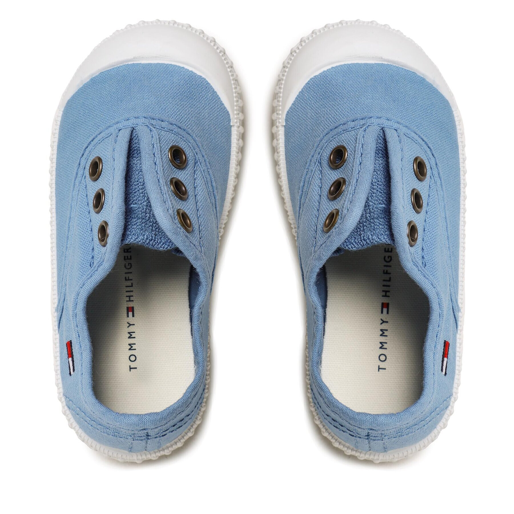 Tommy Hilfiger Кецове Low Cut Easy T1X9-32824-0890 M Син - Pepit.bg