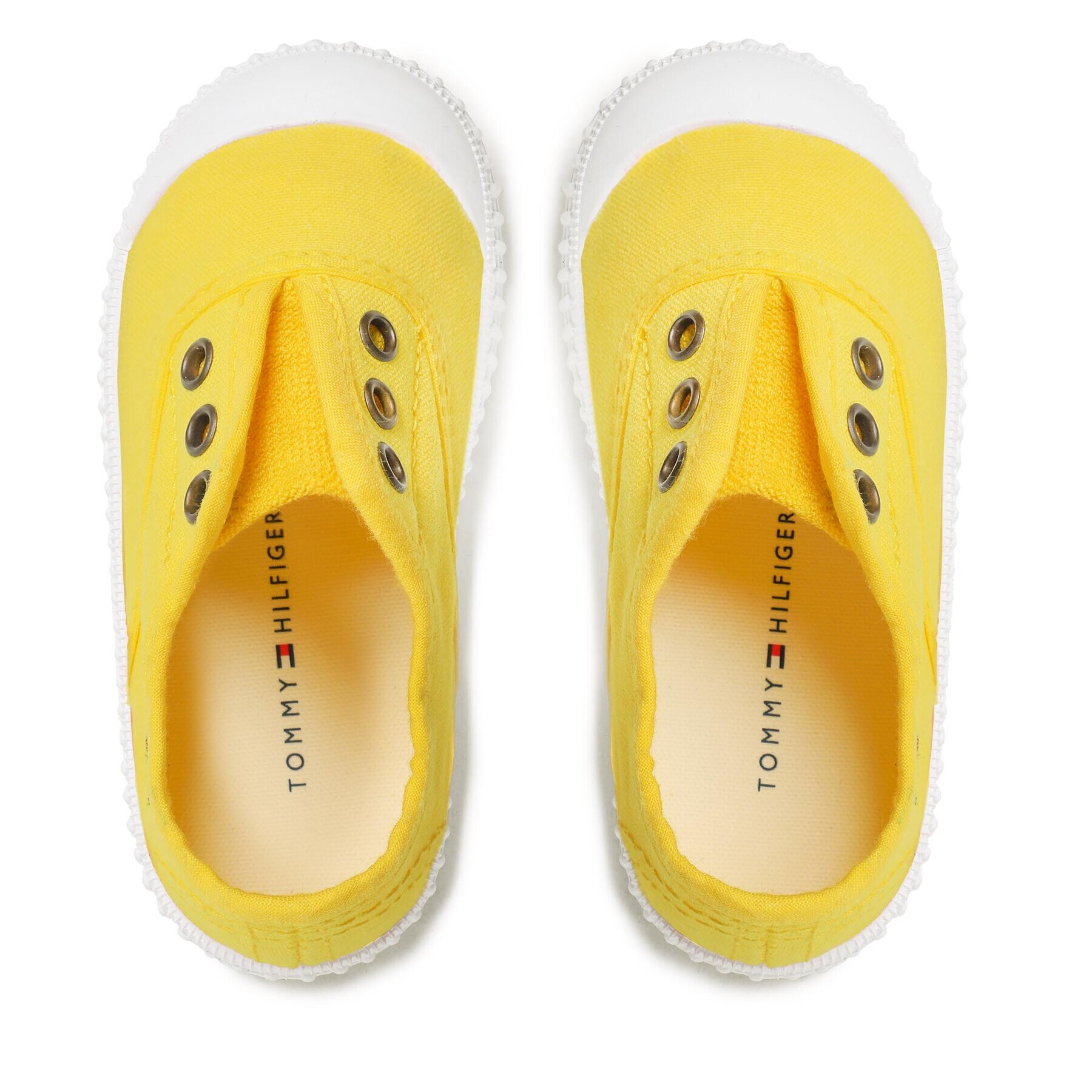 Tommy Hilfiger Кецове Low Cut Easy T1X9-32824-0890 M Жълт - Pepit.bg