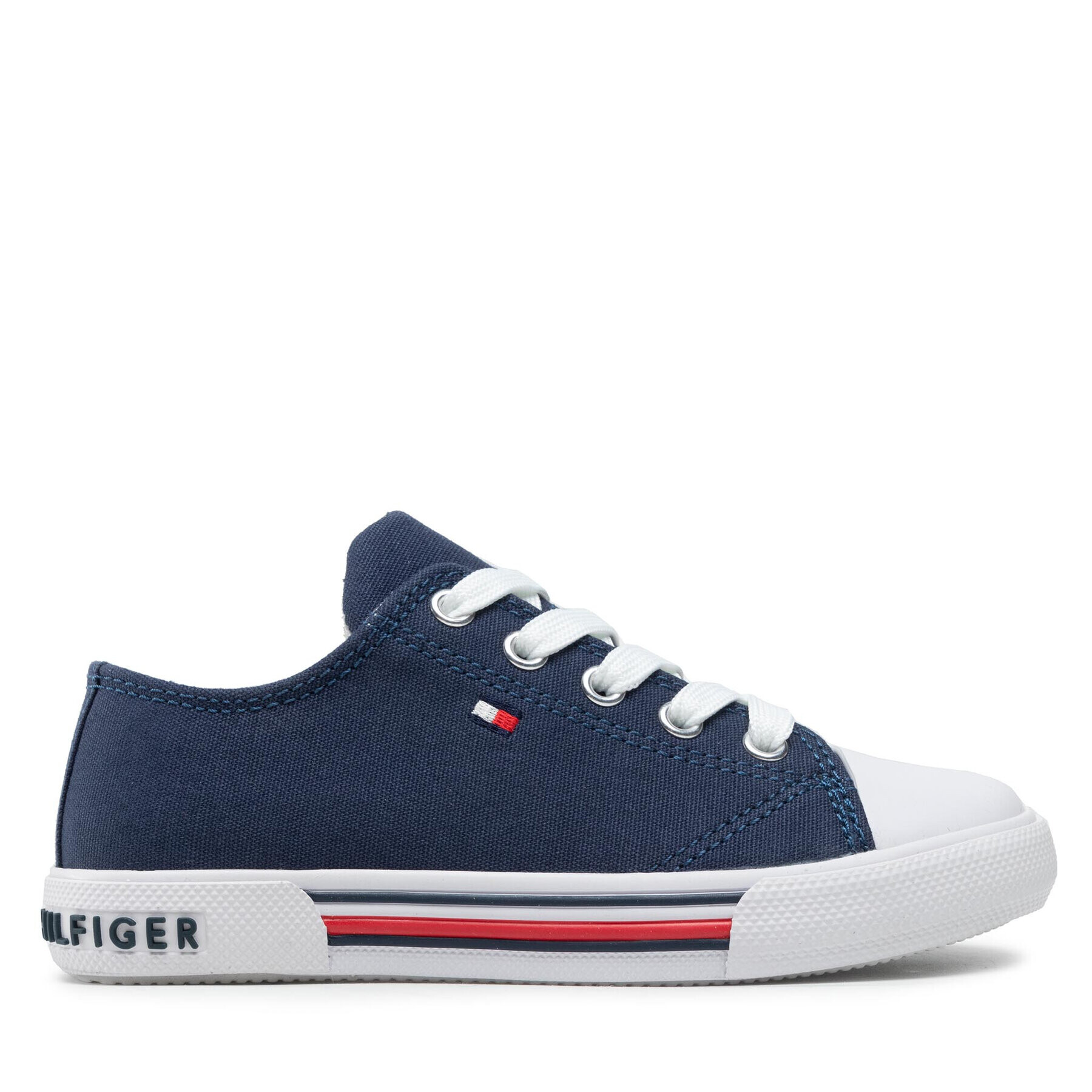 Tommy Hilfiger Кецове Low Cut Lace-Up Sneaker T3X4-30692-0890 M Тъмносин - Pepit.bg