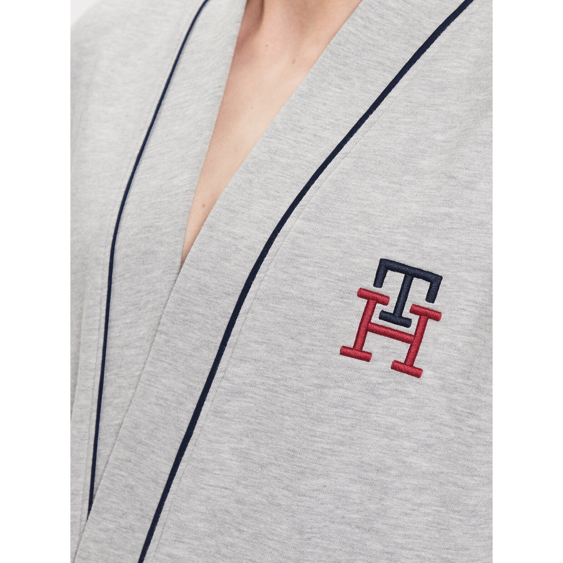Tommy Hilfiger Халат UM0UM02840 Сив Regular Fit - Pepit.bg
