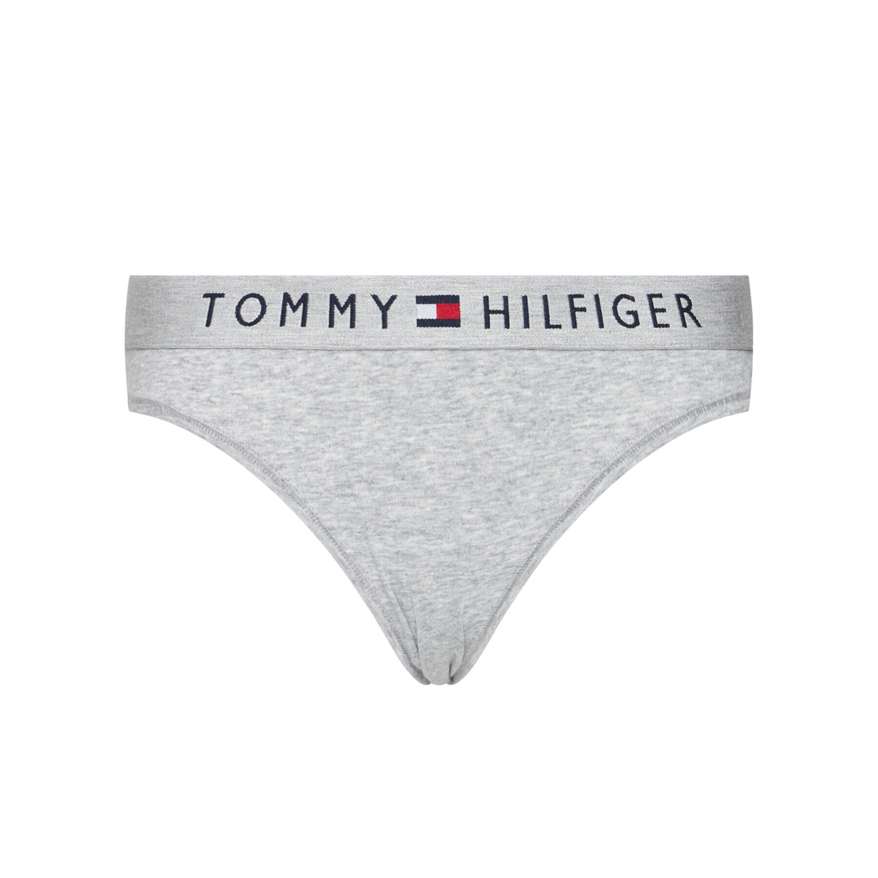 Tommy Hilfiger Класически дамски бикини Bikini UW0UW01566 Сив - Pepit.bg