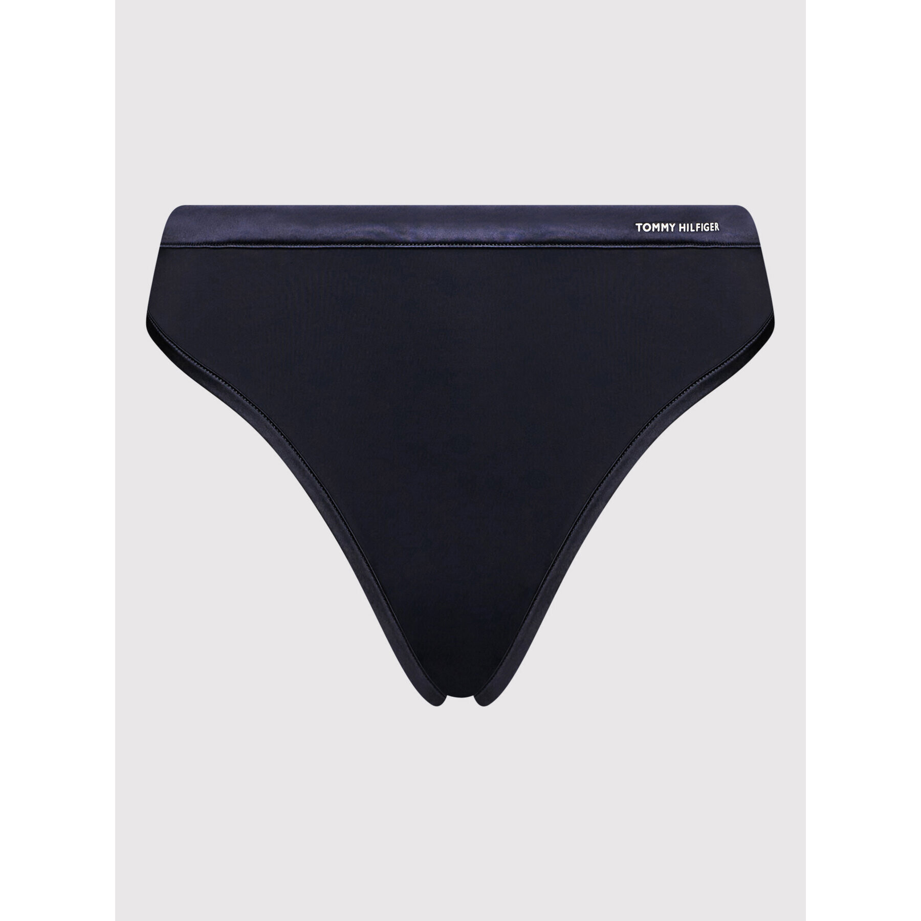 Tommy Hilfiger Класически дамски бикини Bikini UW0UW03258 Тъмносин - Pepit.bg