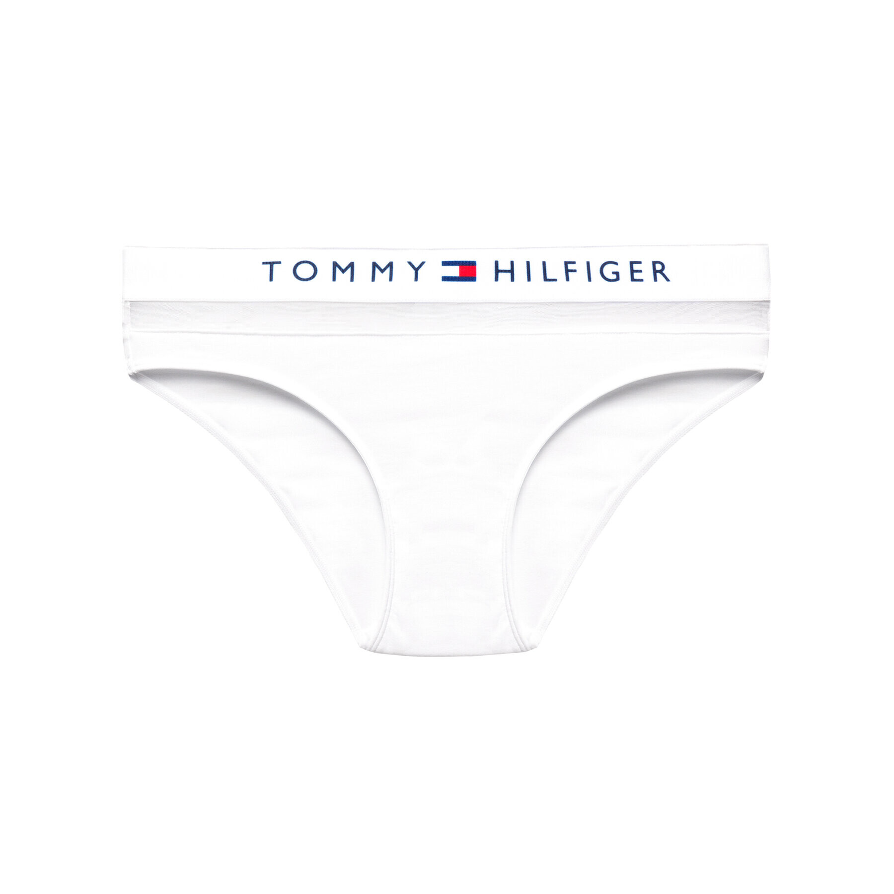 Tommy Hilfiger Класически дамски бикини UW0UW00022 Бял - Pepit.bg