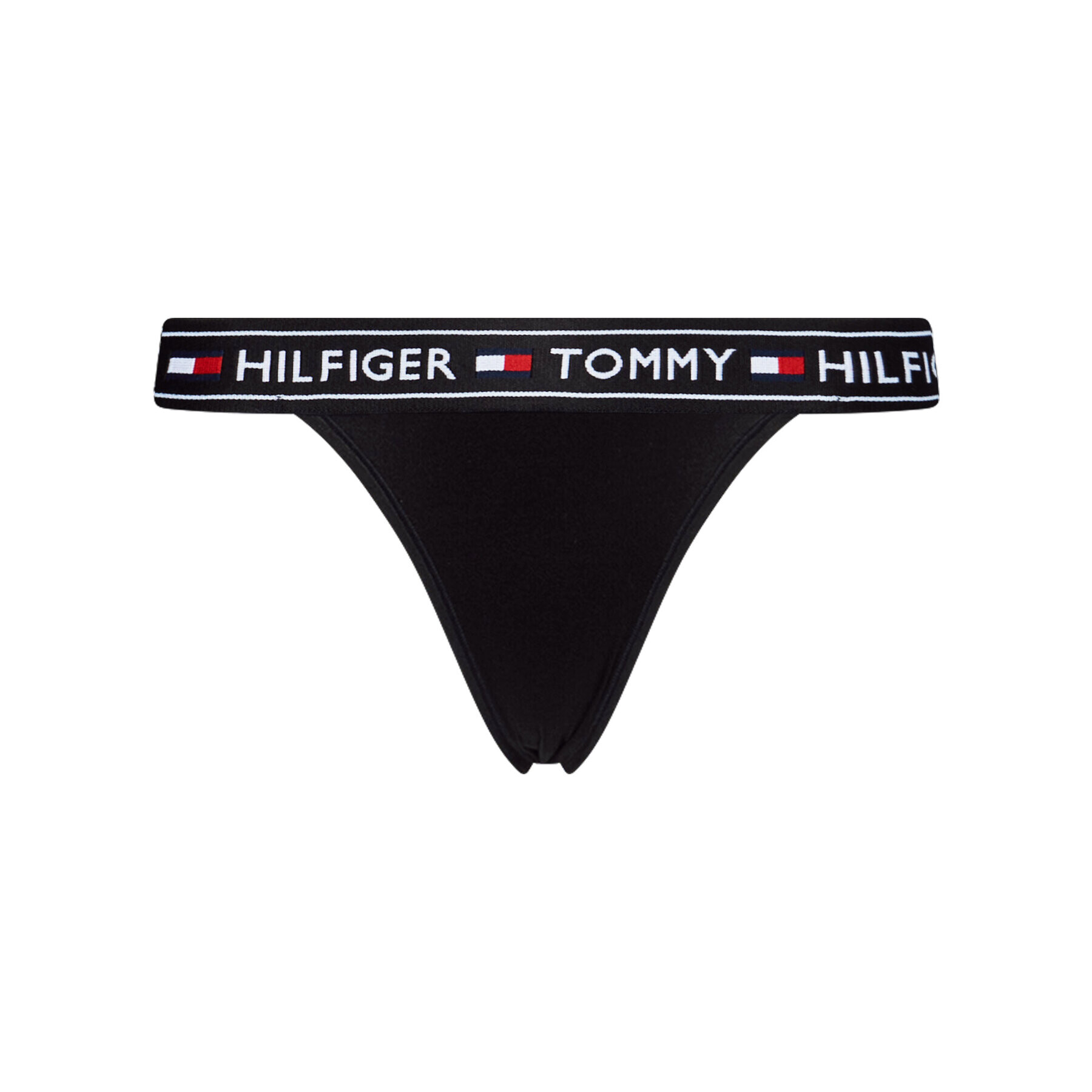 Tommy Hilfiger Класически дамски бикини UW0UW00704 Черен - Pepit.bg