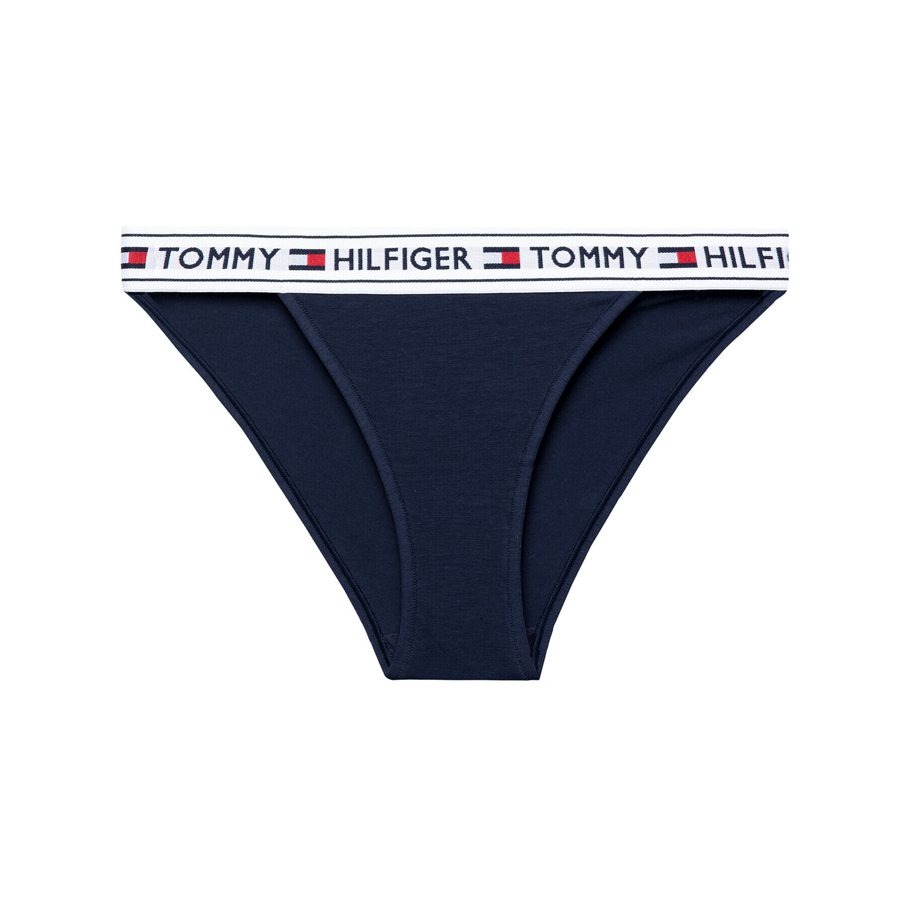 Tommy Hilfiger Класически дамски бикини UW0UW00726 Тъмносин - Pepit.bg