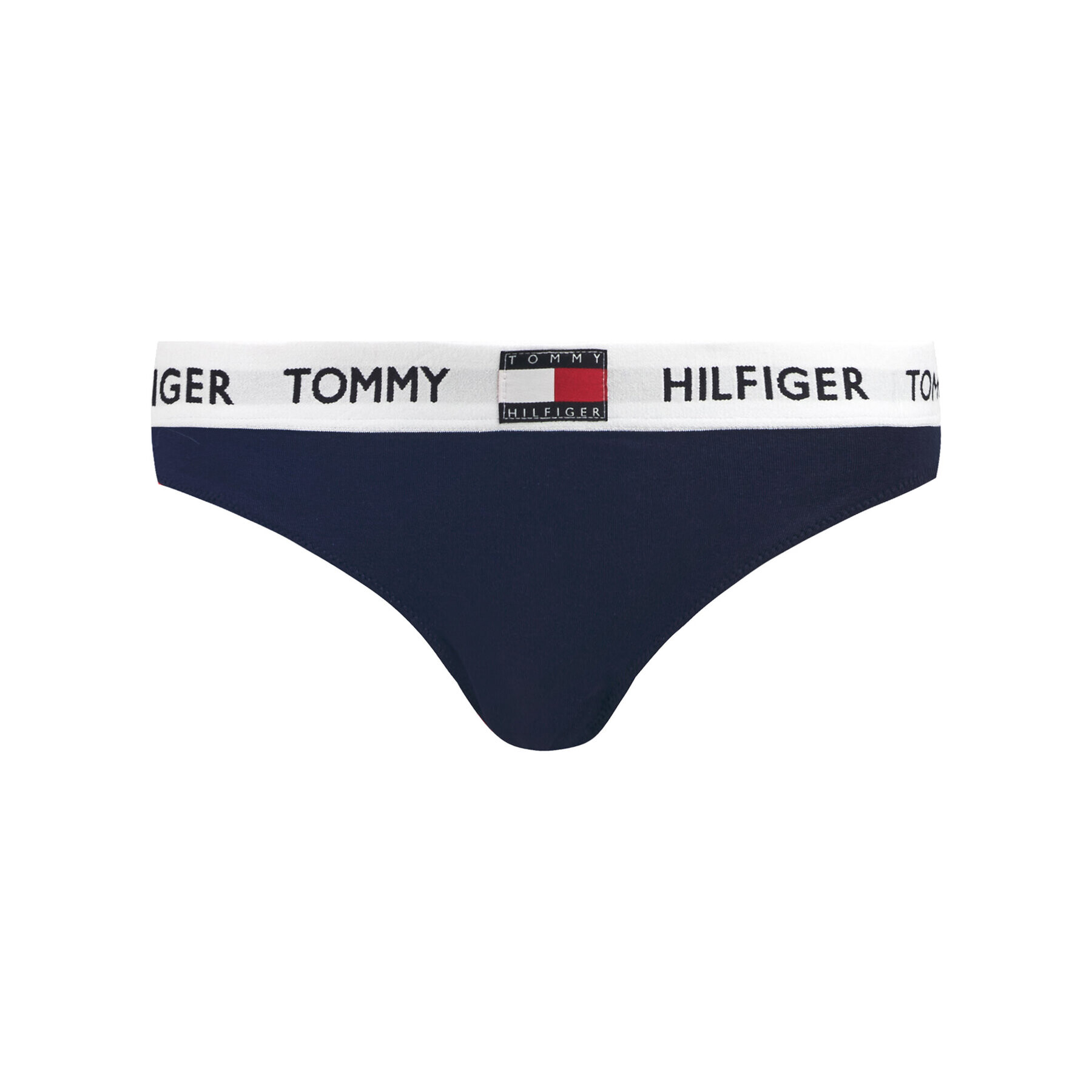 Tommy Hilfiger Класически дамски бикини UW0UW02193 Тъмносин - Pepit.bg