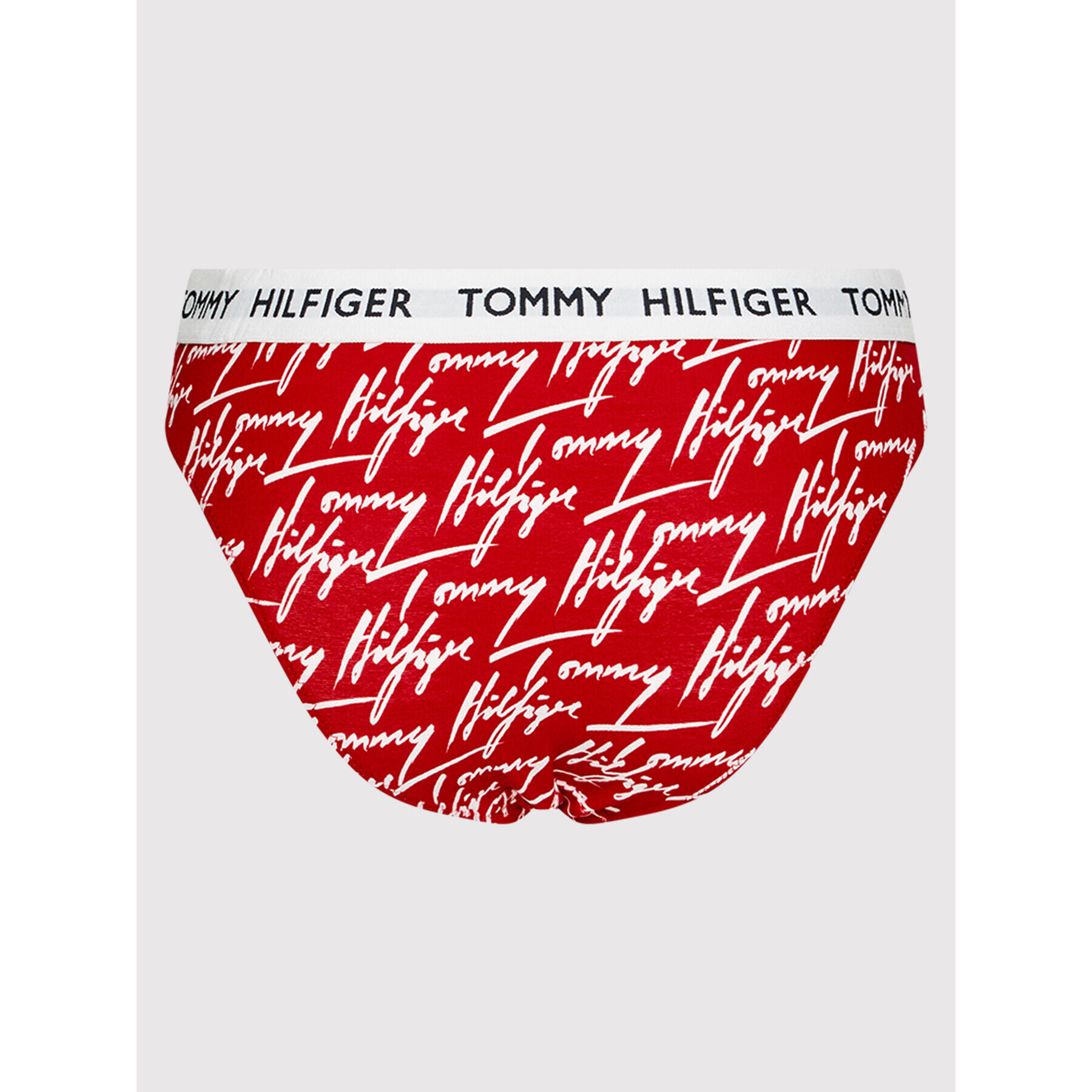 Tommy Hilfiger Класически дамски бикини UW0UW02206 Червен - Pepit.bg