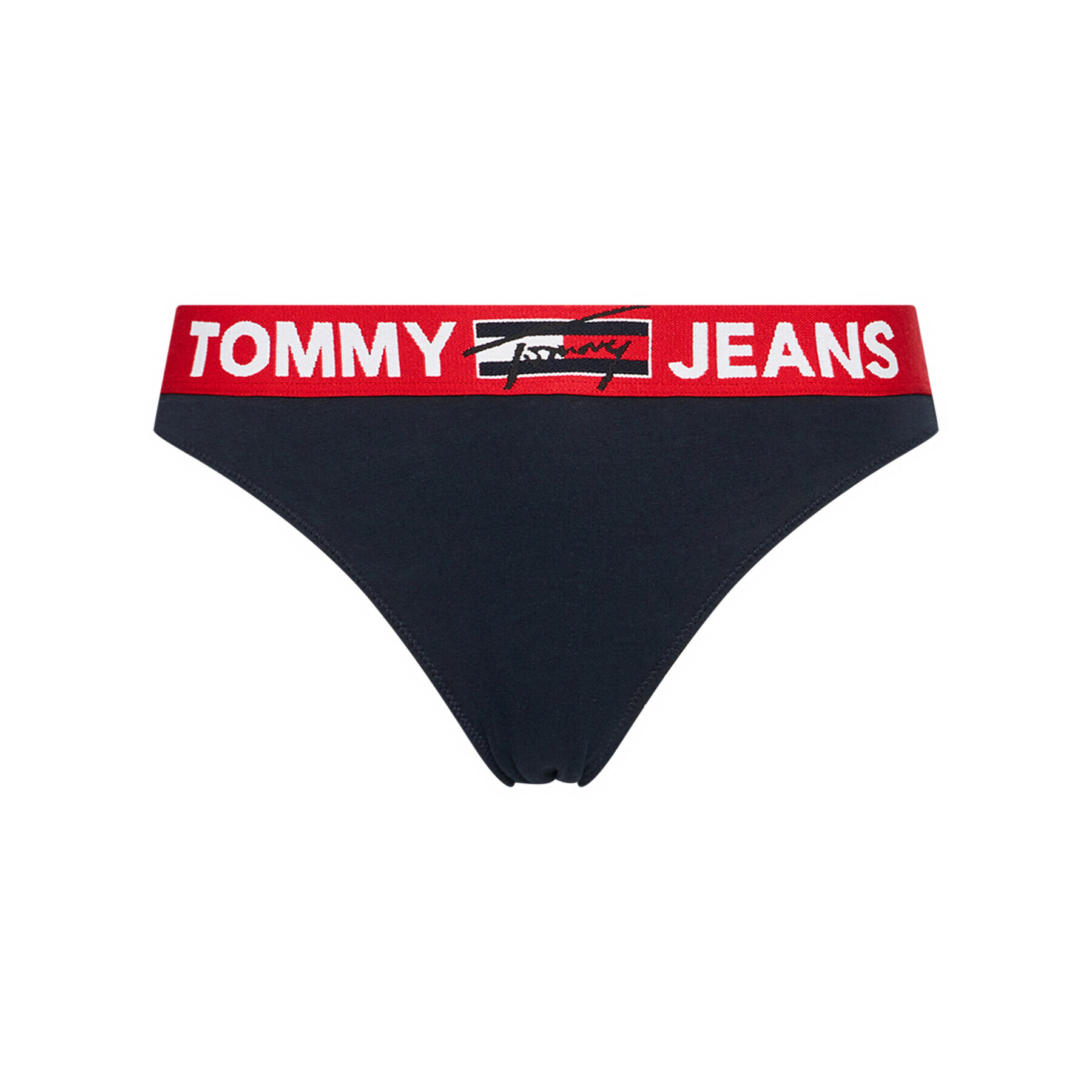 Tommy Hilfiger Класически дамски бикини UW0UW02773 Тъмносин - Pepit.bg