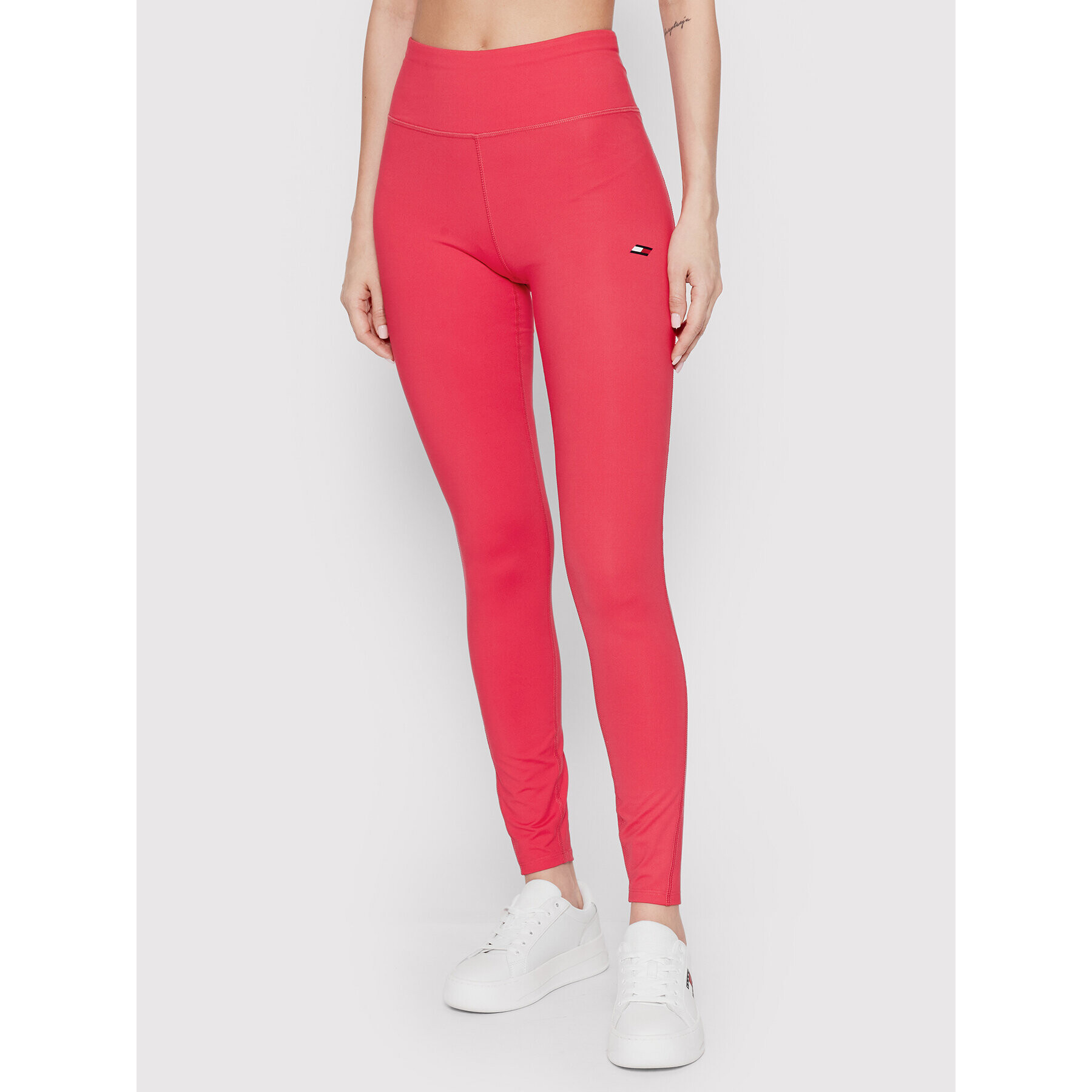 Tommy Hilfiger Клин Split Graphic S10S101320 Розов Slim Fit - Pepit.bg