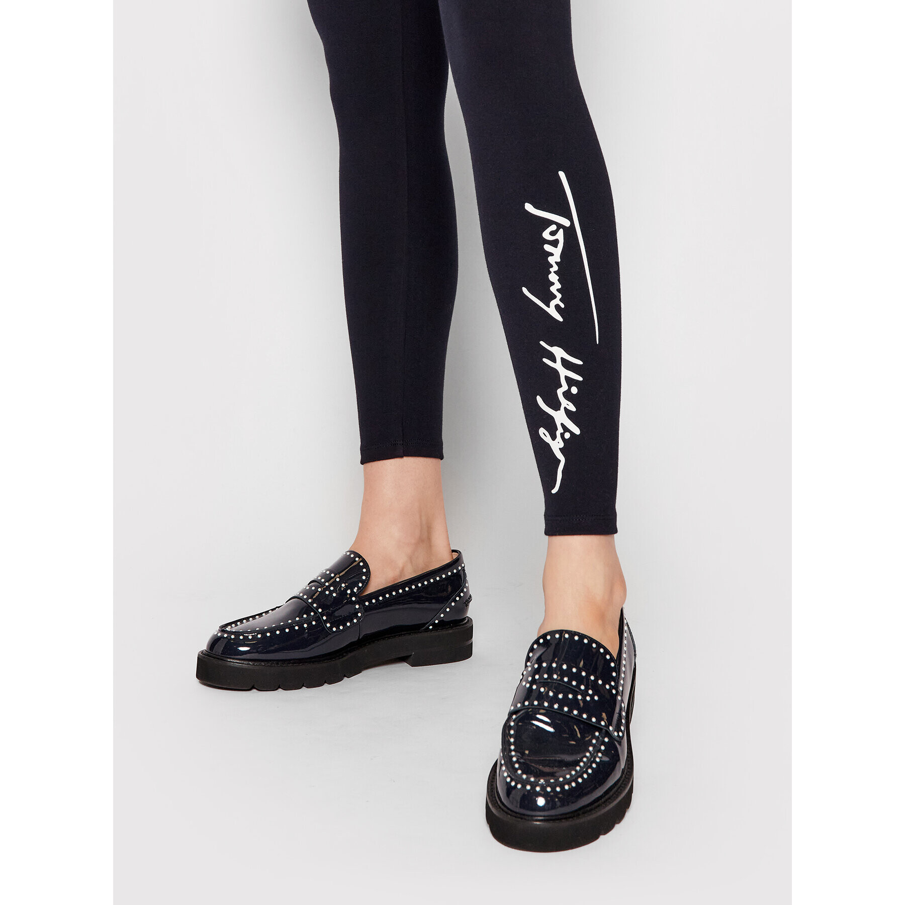 Tommy Hilfiger Клин WW0WW30977 Тъмносин Slim Fit - Pepit.bg