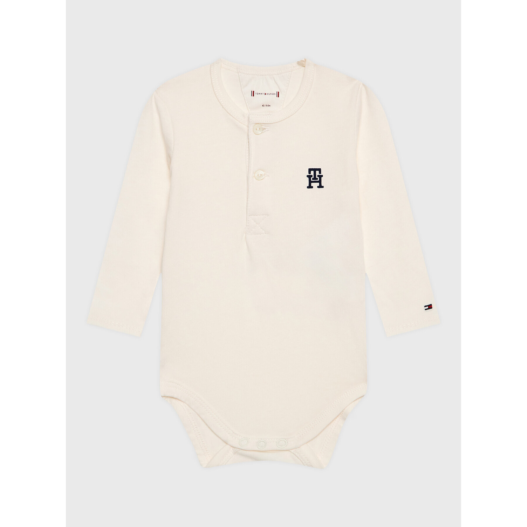 Tommy Hilfiger Комплект 2 чифта боди Monogram KN0KN01593 Цветен Regular Fit - Pepit.bg