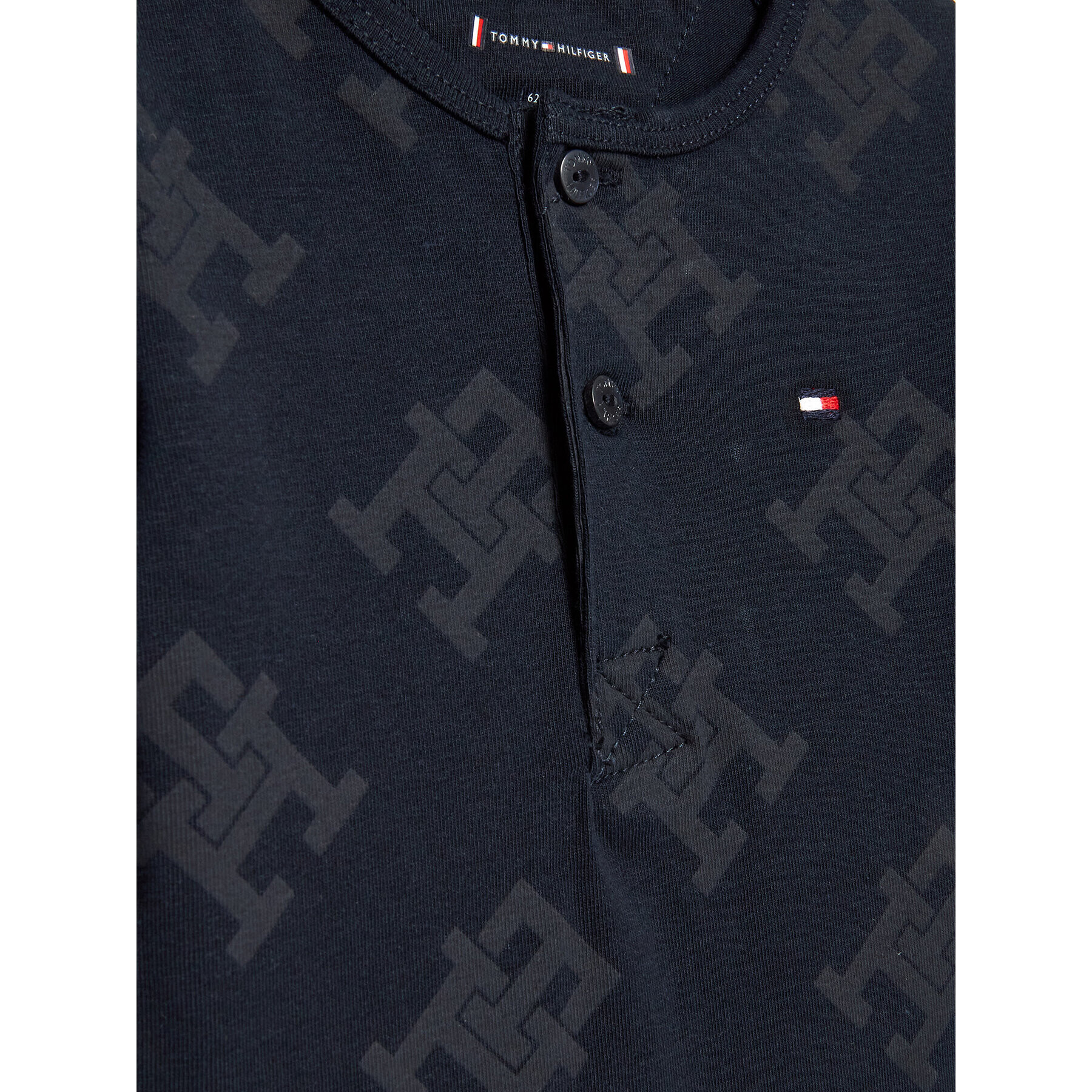 Tommy Hilfiger Комплект 2 чифта боди Monogram KN0KN01593 Цветен Regular Fit - Pepit.bg