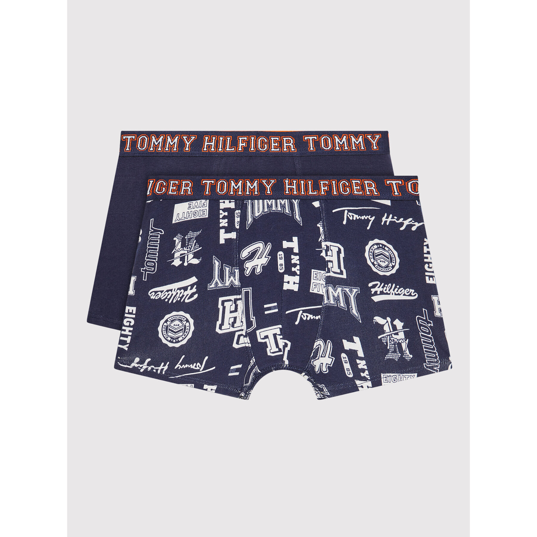 Tommy Hilfiger Комплект 2 чифта боксерки UB0UB00434 Тъмносин - Pepit.bg