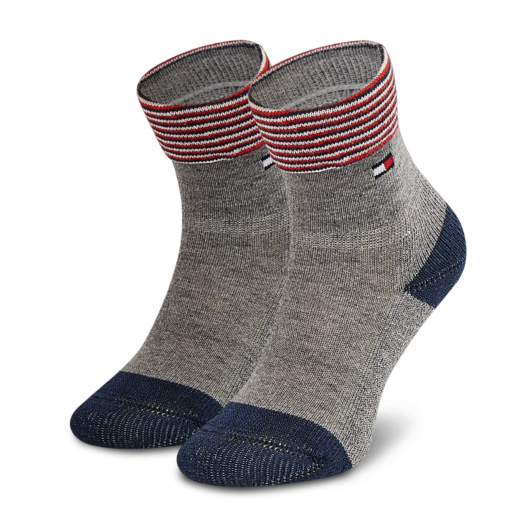 Tommy Hilfiger Комплект 2 чифта дълги чорапи детски 701210508 Тъмносин - Pepit.bg