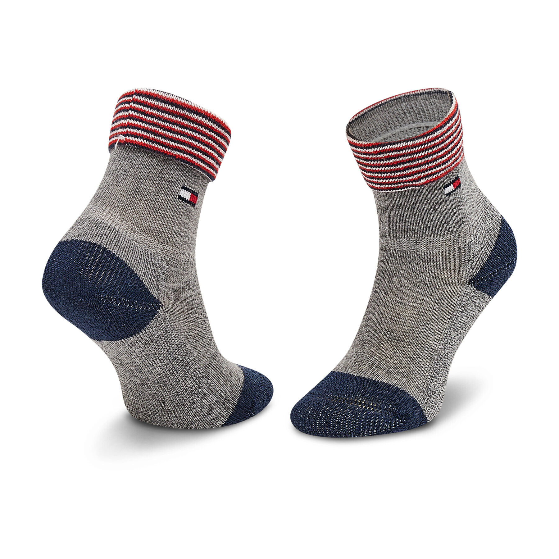 Tommy Hilfiger Комплект 2 чифта дълги чорапи детски 701210508 Тъмносин - Pepit.bg