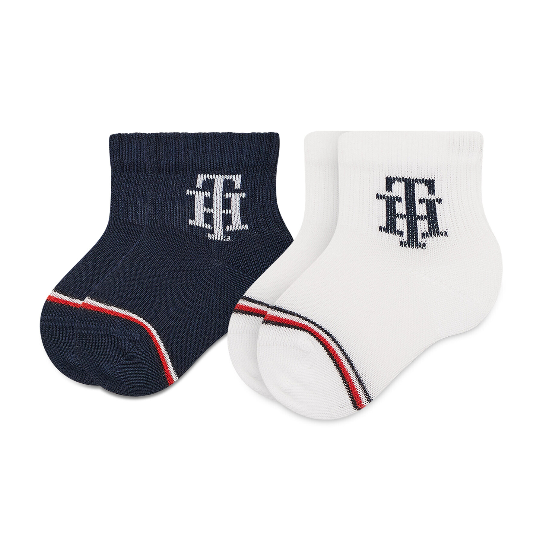 Tommy Hilfiger Комплект 2 чифта дълги чорапи детски 701220276 Цветен - Pepit.bg
