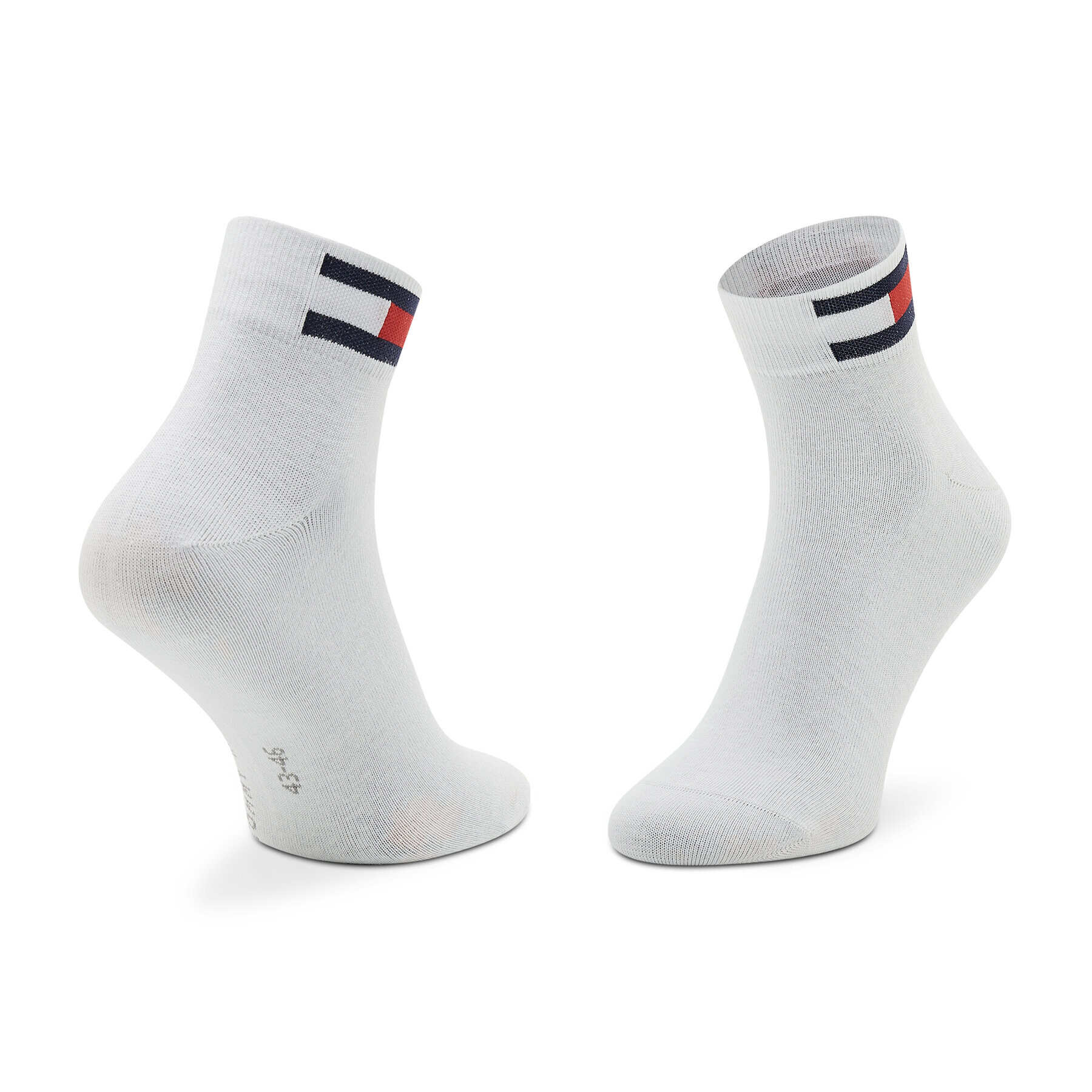 Tommy Hilfiger Комплект 2 чифта дълги чорапи мъжки 701218388 Бял - Pepit.bg