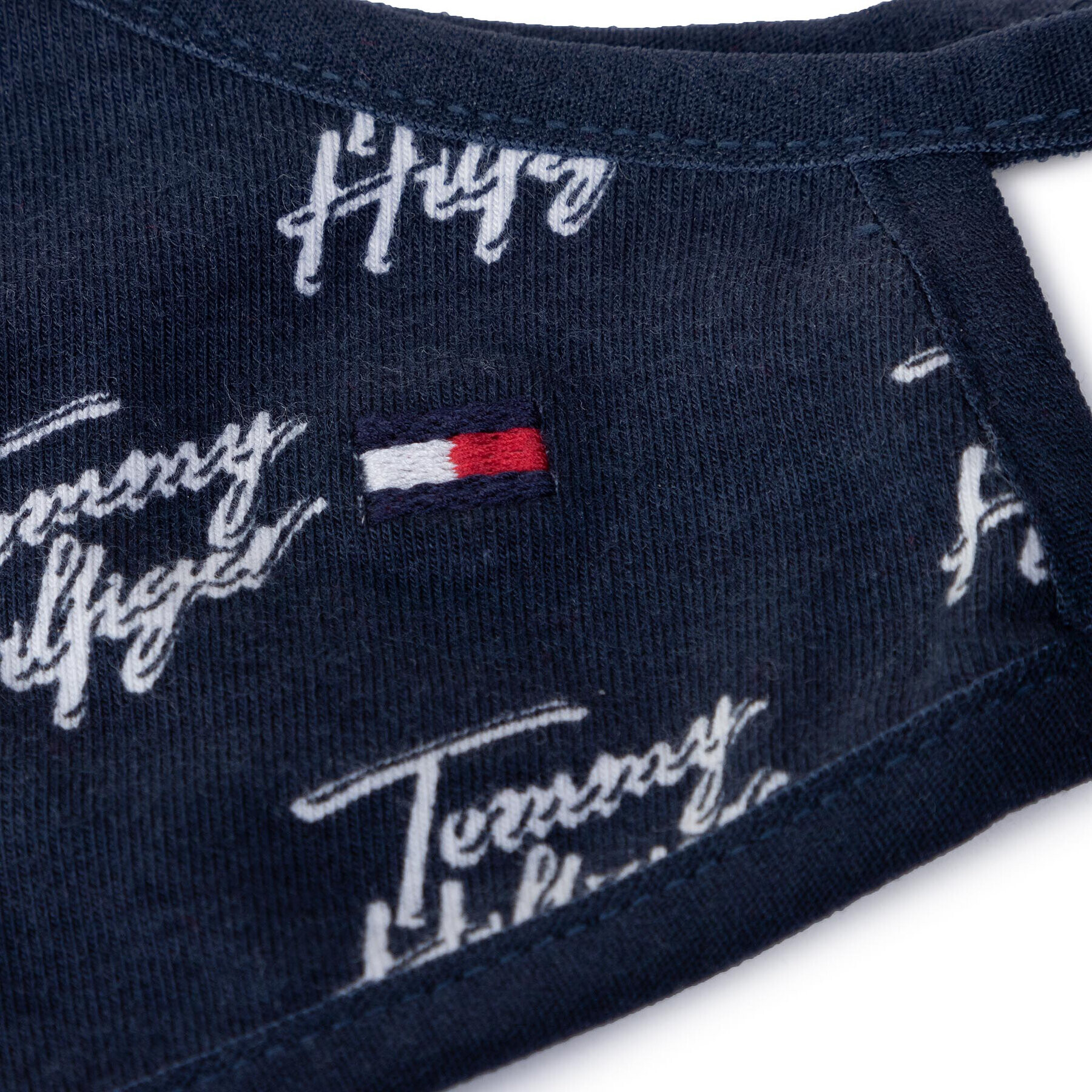 Tommy Hilfiger Комплект 2 маски от плат за деца Kids Face Covers 2-Pack AU0AU01188 Тъмносин - Pepit.bg