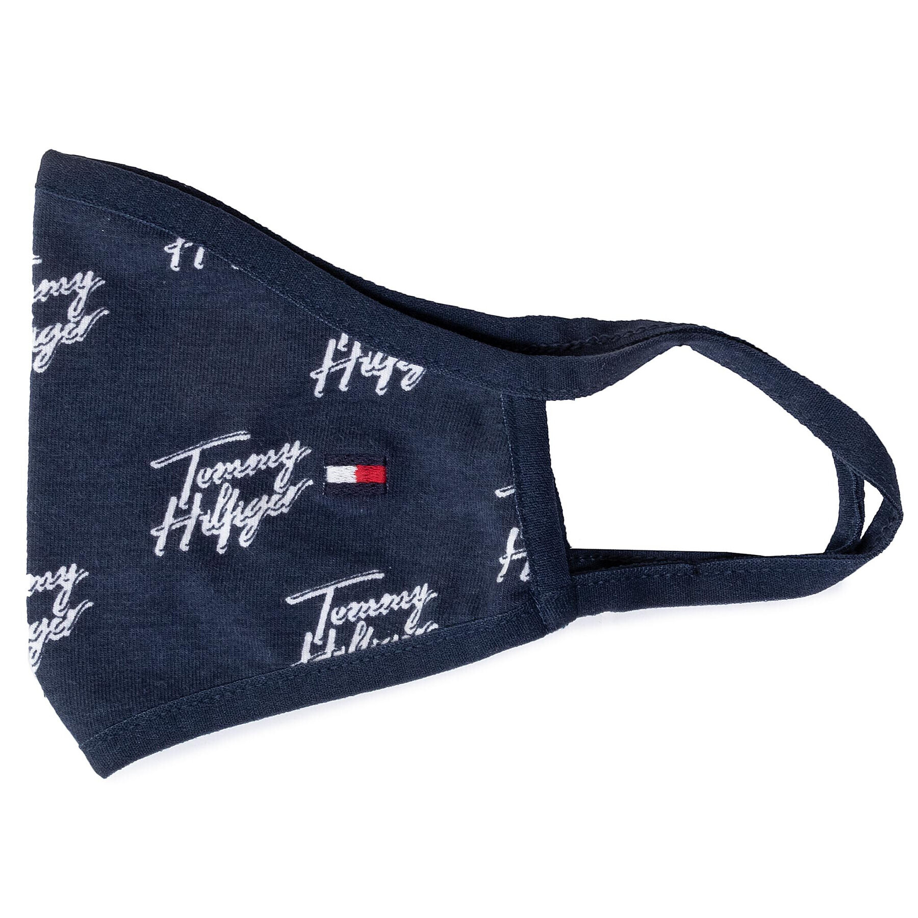 Tommy Hilfiger Комплект 2 маски от плат за деца Kids Face Covers 2-Pack AU0AU01188 Тъмносин - Pepit.bg