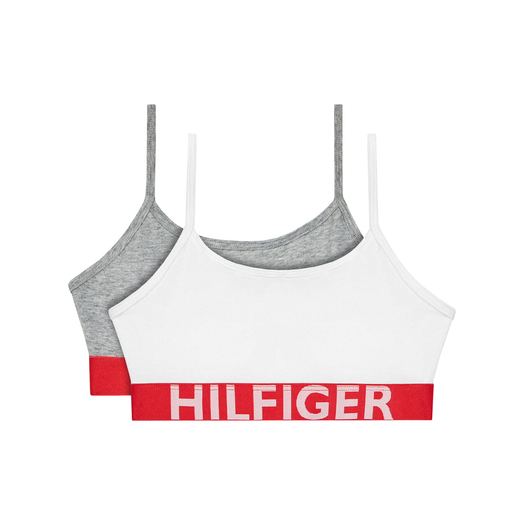 Tommy Hilfiger Комплект 2 сутиена 2P String Bralette UW0UW00211 Цветен Regular Fit - Pepit.bg