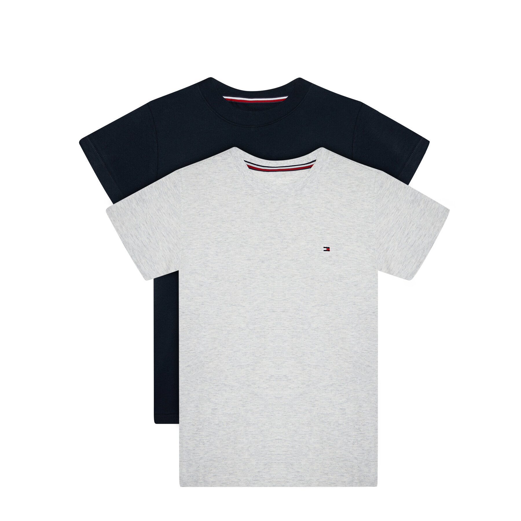 Tommy Hilfiger Комплект 2 тишъртки UB0UB00310 Тъмносин Regular Fit - Pepit.bg