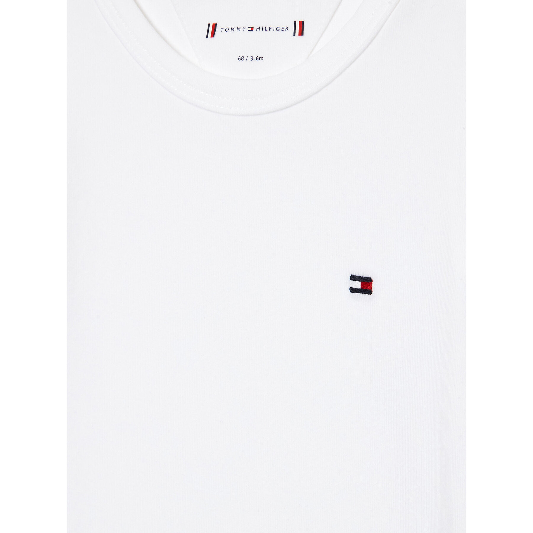 Tommy Hilfiger Комплект 3 чифта боди KN0KN01606 Бял - Pepit.bg