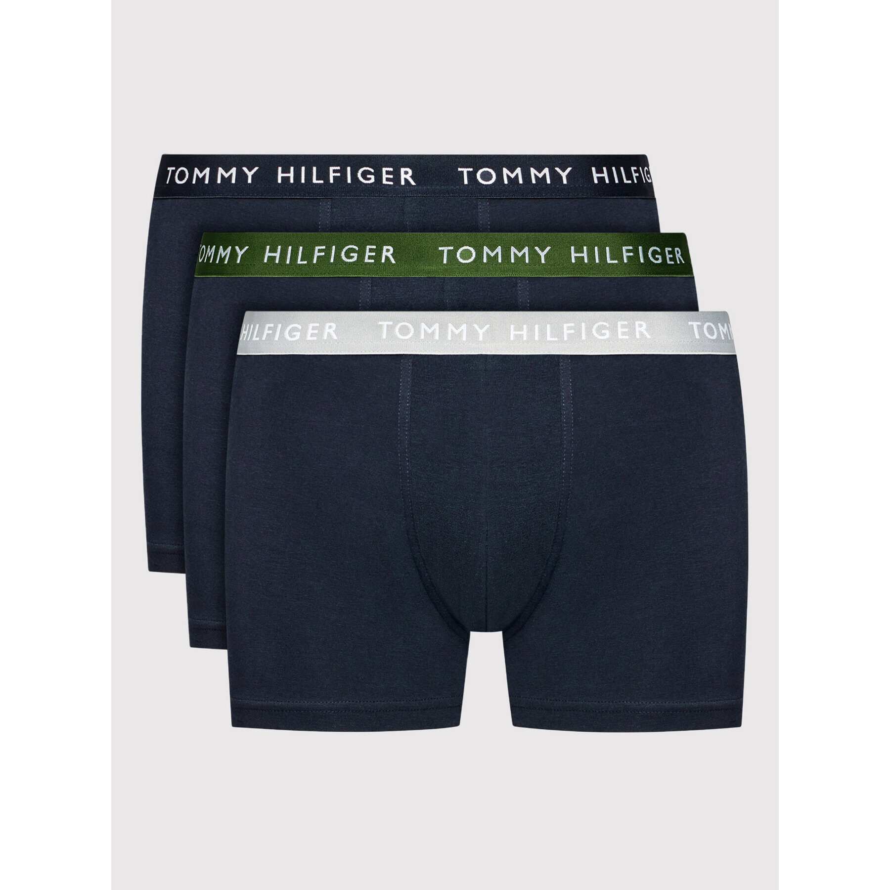 Tommy Hilfiger Комплект 3 чифта боксерки UM0UM02324 Тъмносин - Pepit.bg