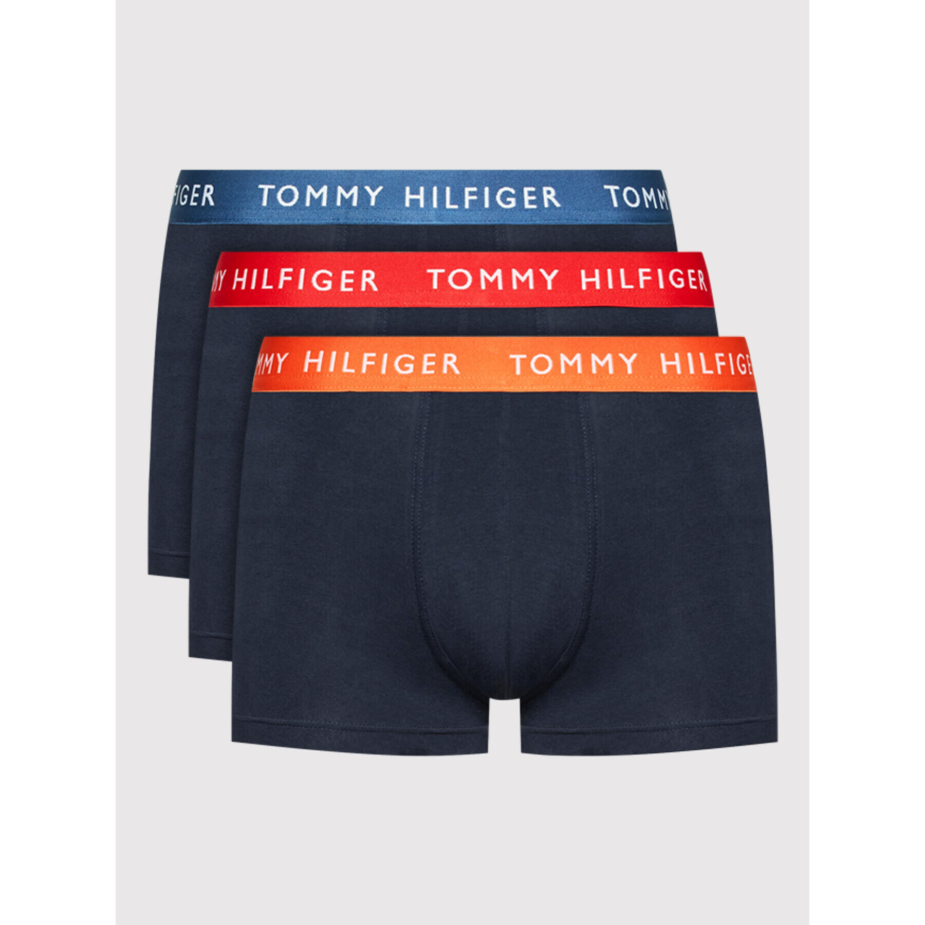 Tommy Hilfiger Комплект 3 чифта боксерки UM0UM02324 Тъмносин - Pepit.bg