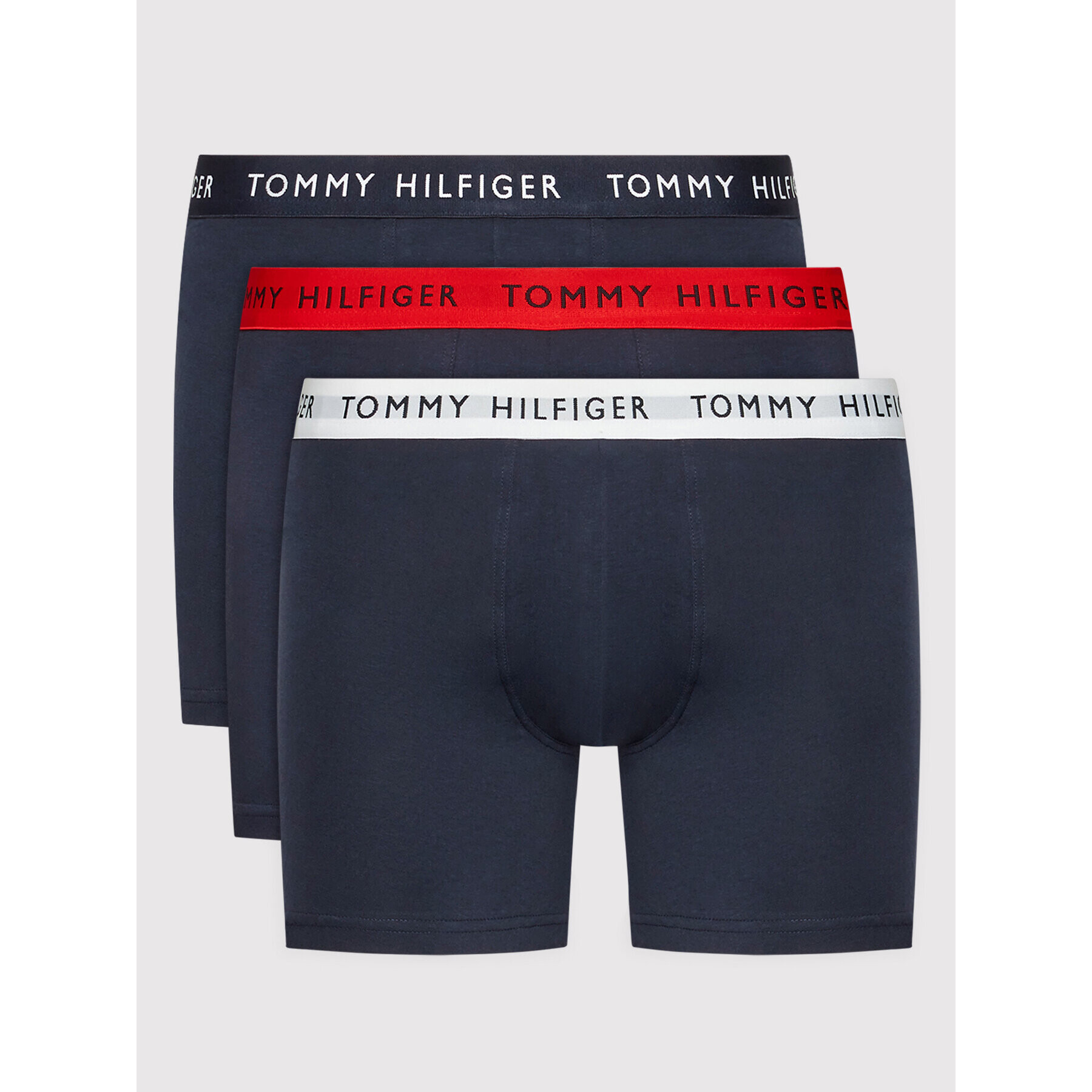 Tommy Hilfiger Комплект 3 чифта боксерки UM0UM02326 Тъмносин - Pepit.bg