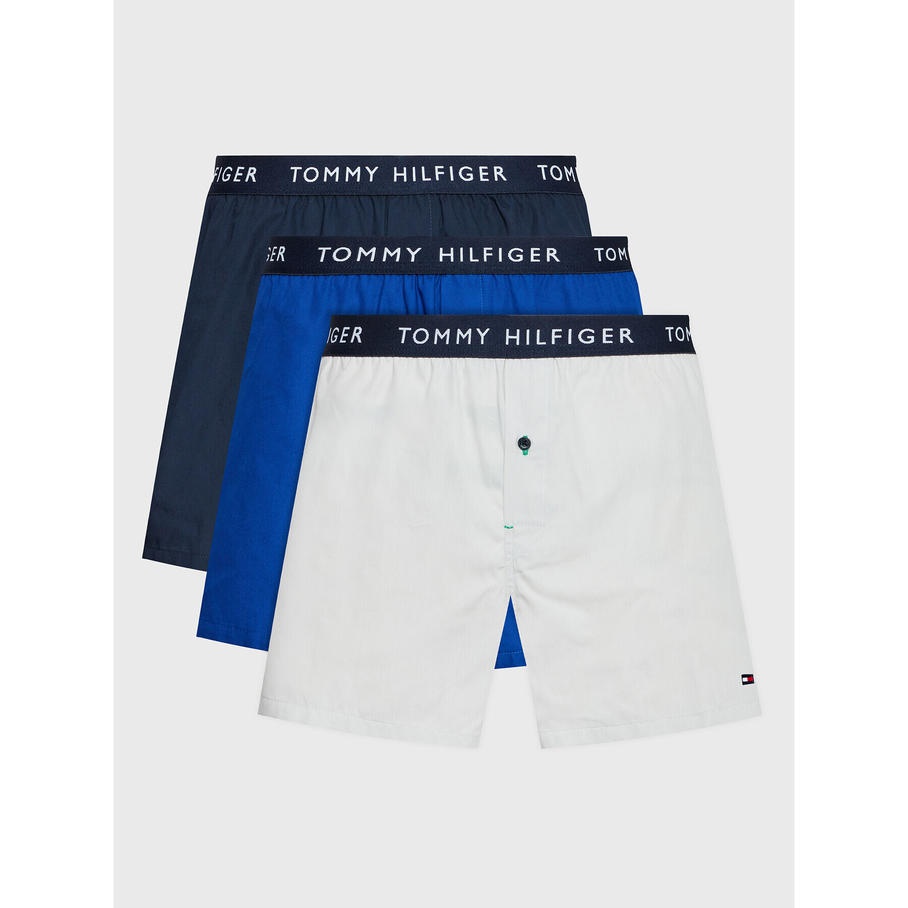 Tommy Hilfiger Комплект 3 чифта боксерки UM0UM02327 Цветен - Pepit.bg