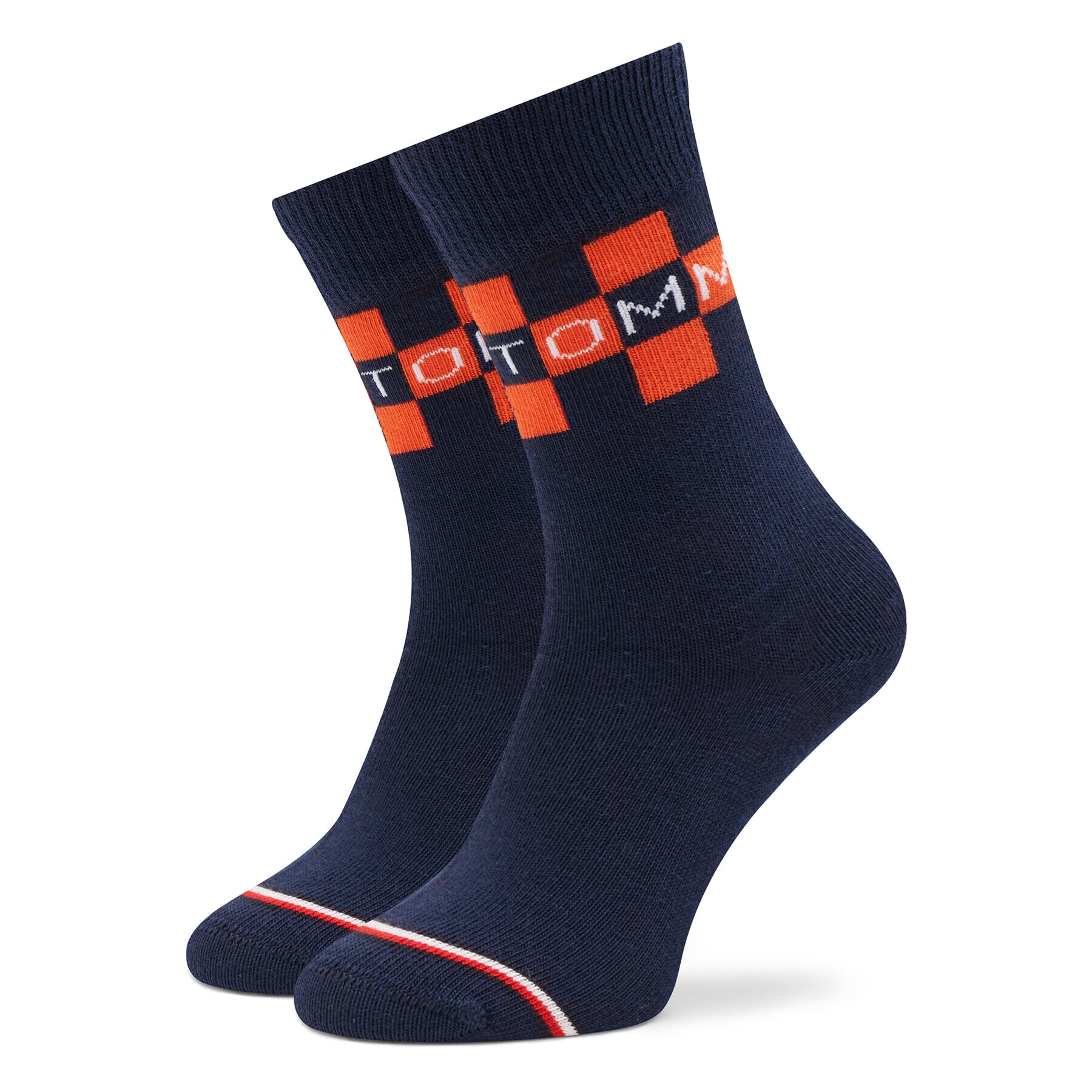 Tommy Hilfiger Комплект 3 чифта дълги чорапи детски 701220267 Цветен - Pepit.bg